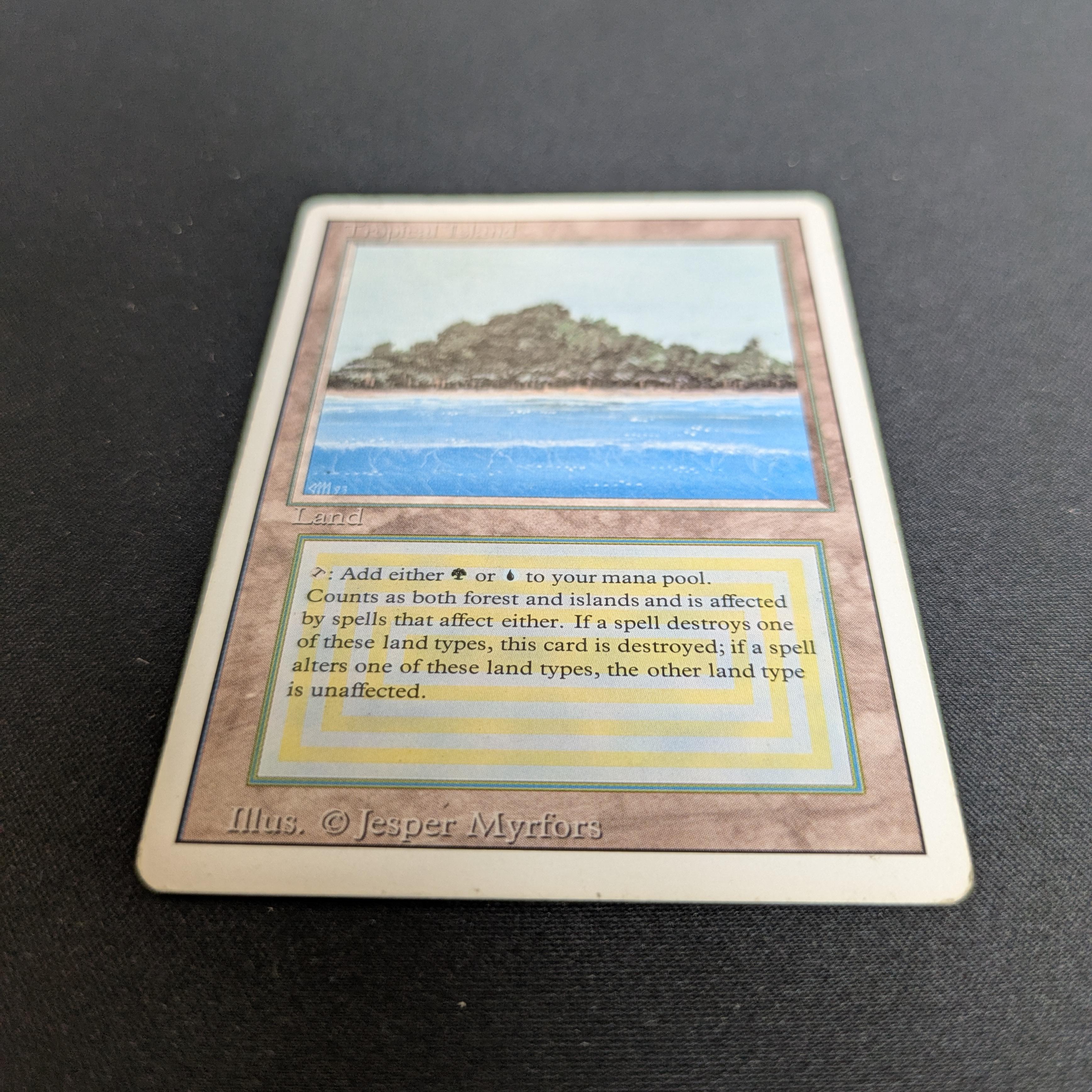 MTG Singles - Tropical Island - Revised - 