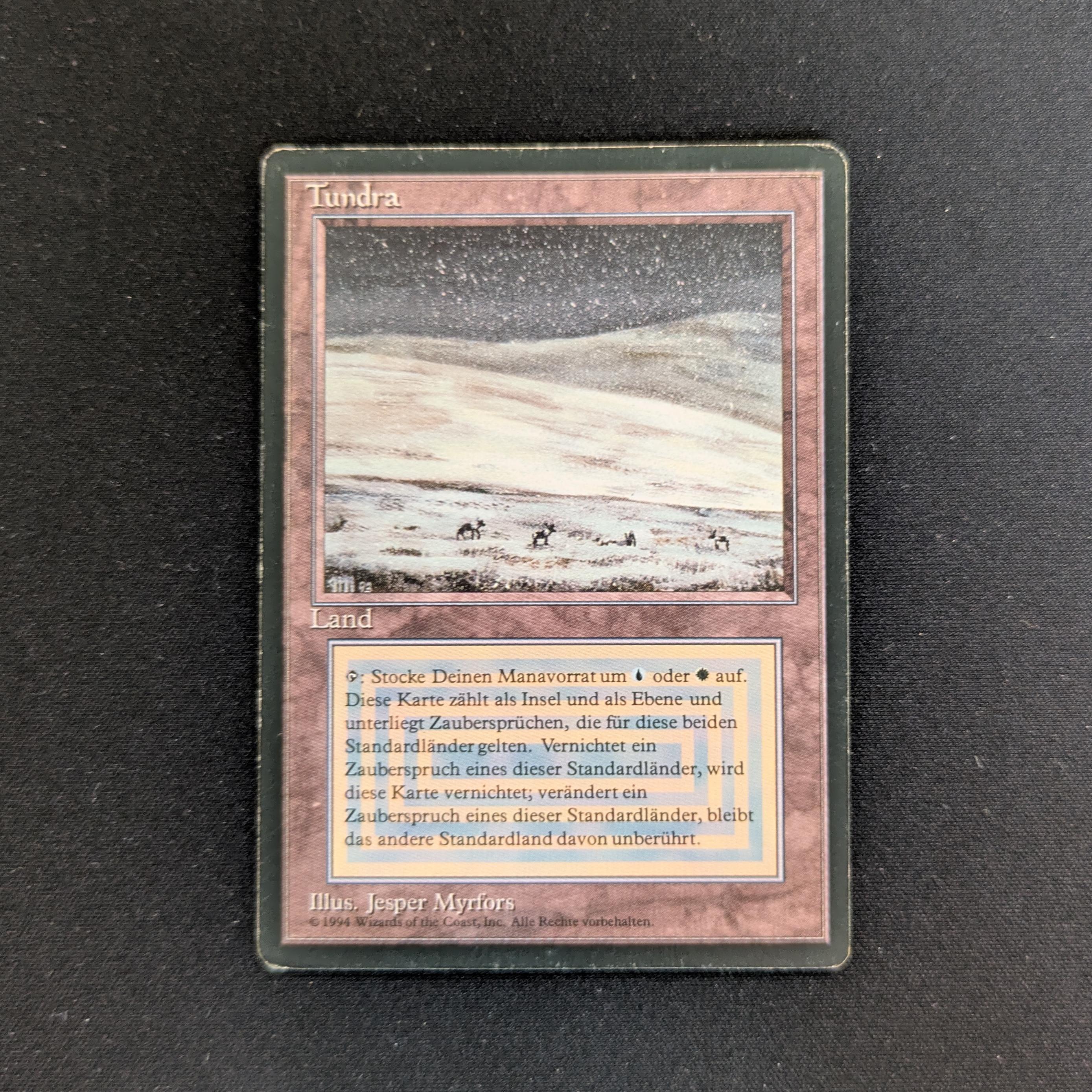 MTG Singles - Tundra - Foreign Black Bordered - 