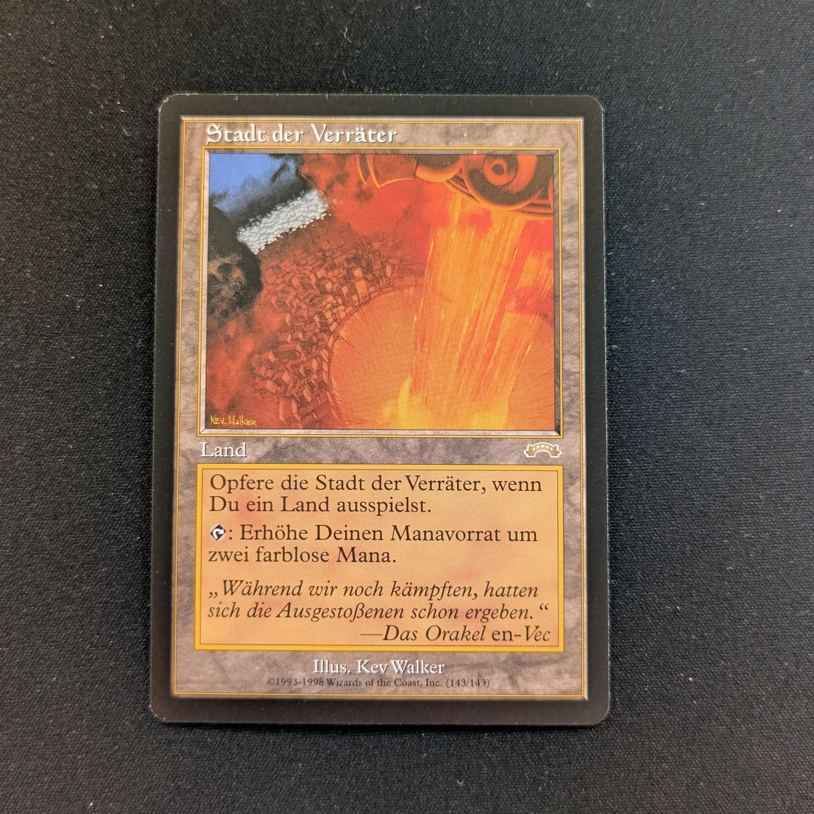 MTG Singles - City of Traitors - Exodus - German - NM - 28347