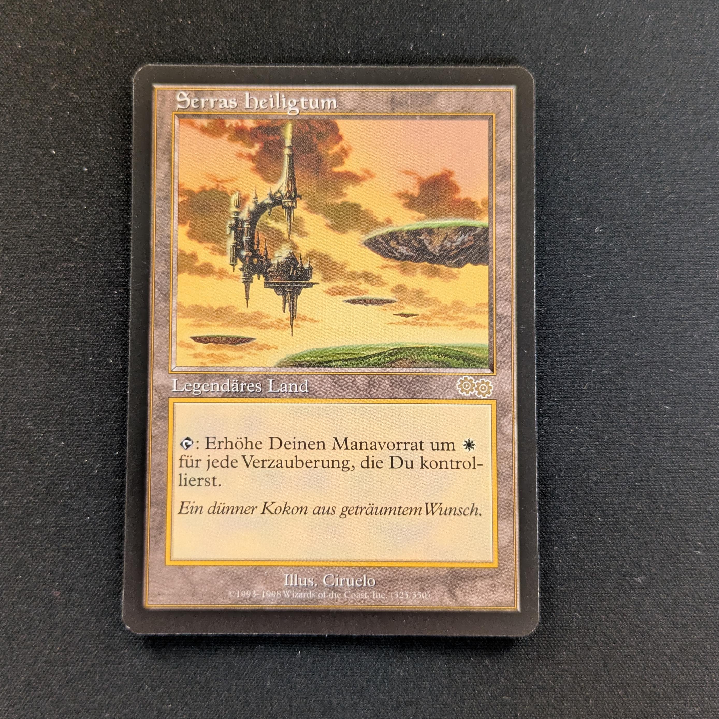 MTG Singles - Serra's Sanctum - Urza's Saga - German - NM - 28350