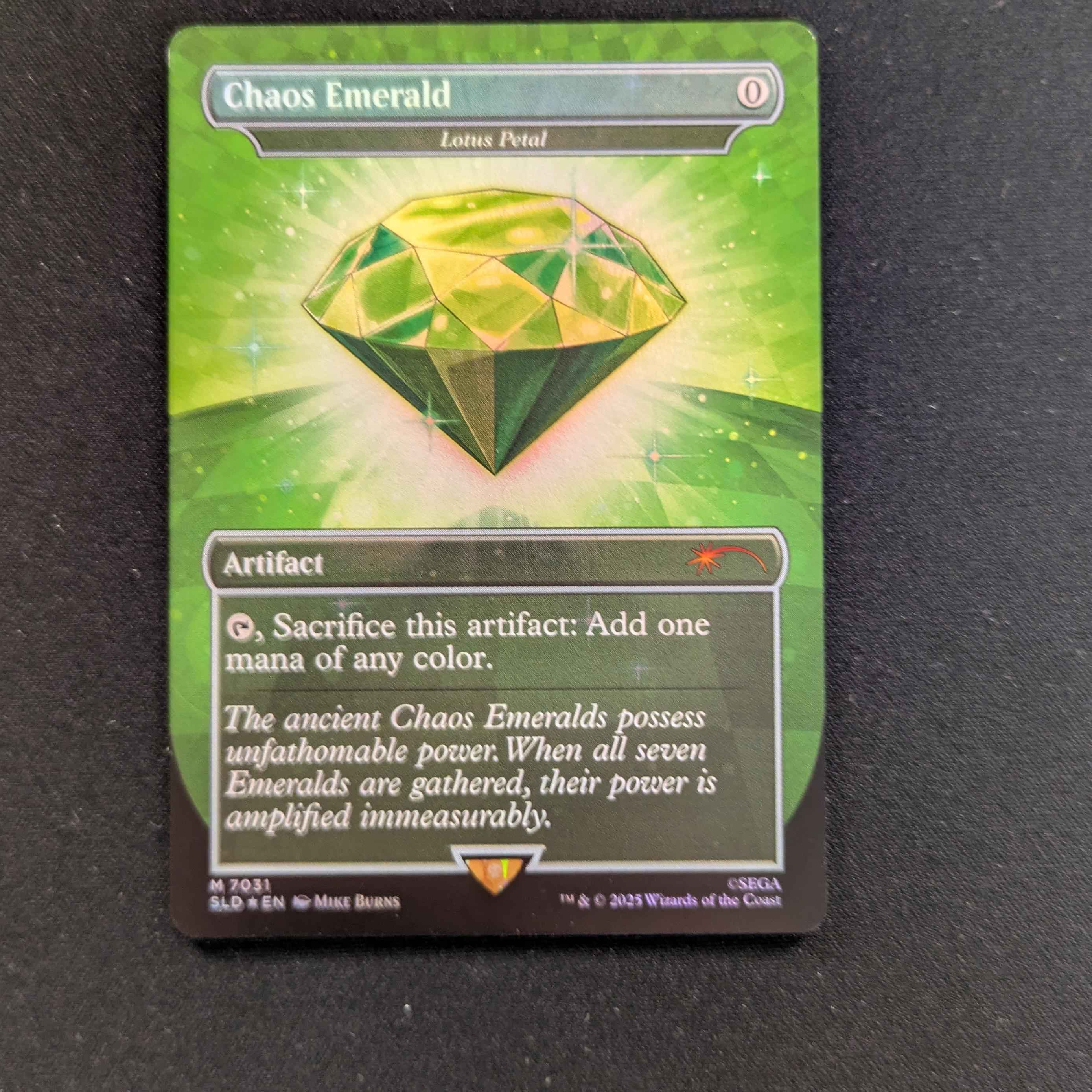 MTG Singles - [FOIL] Lotus Petal (Green) - Secret Lair Drop Series - NM - 