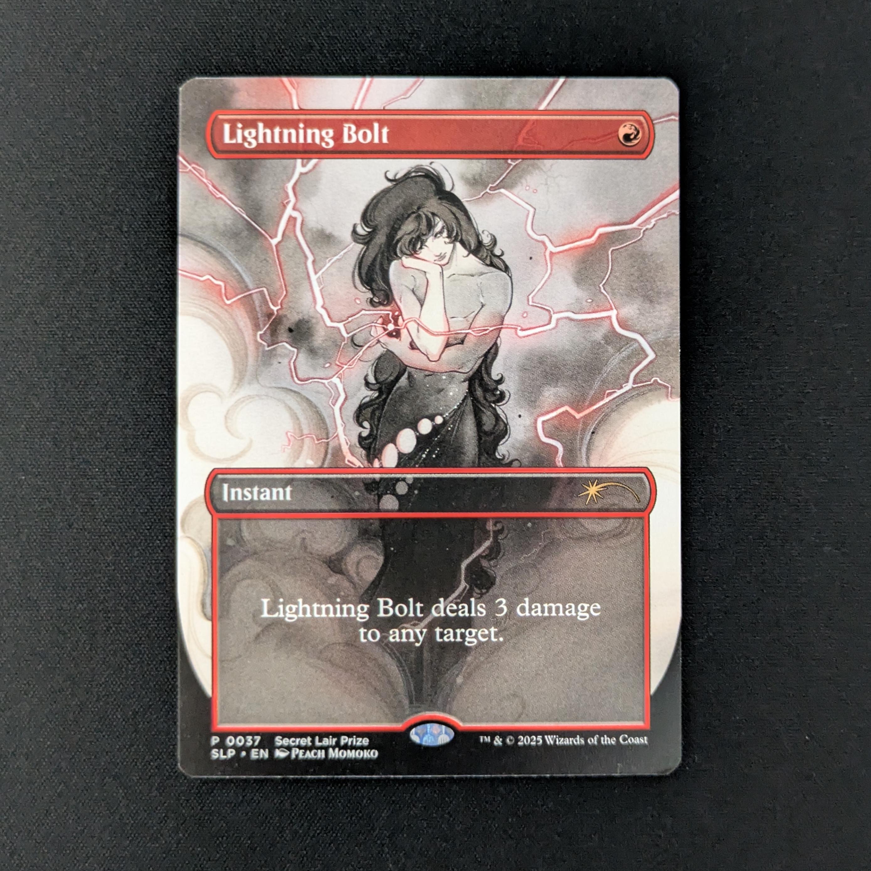 MTG Singles - Lighntning Bolt - DCI Promos - NM - 