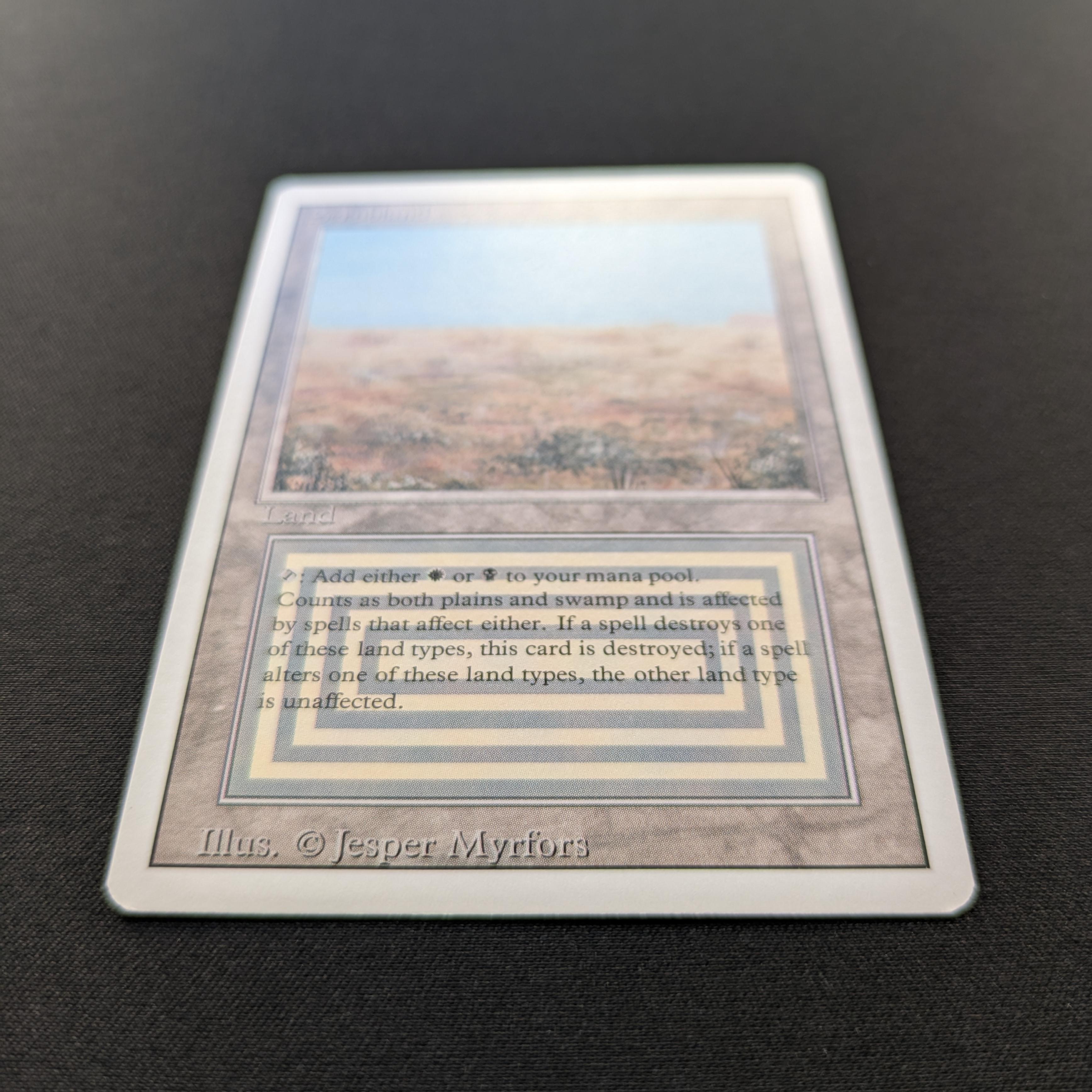 MTG Singles - Scrubland - Revised - 