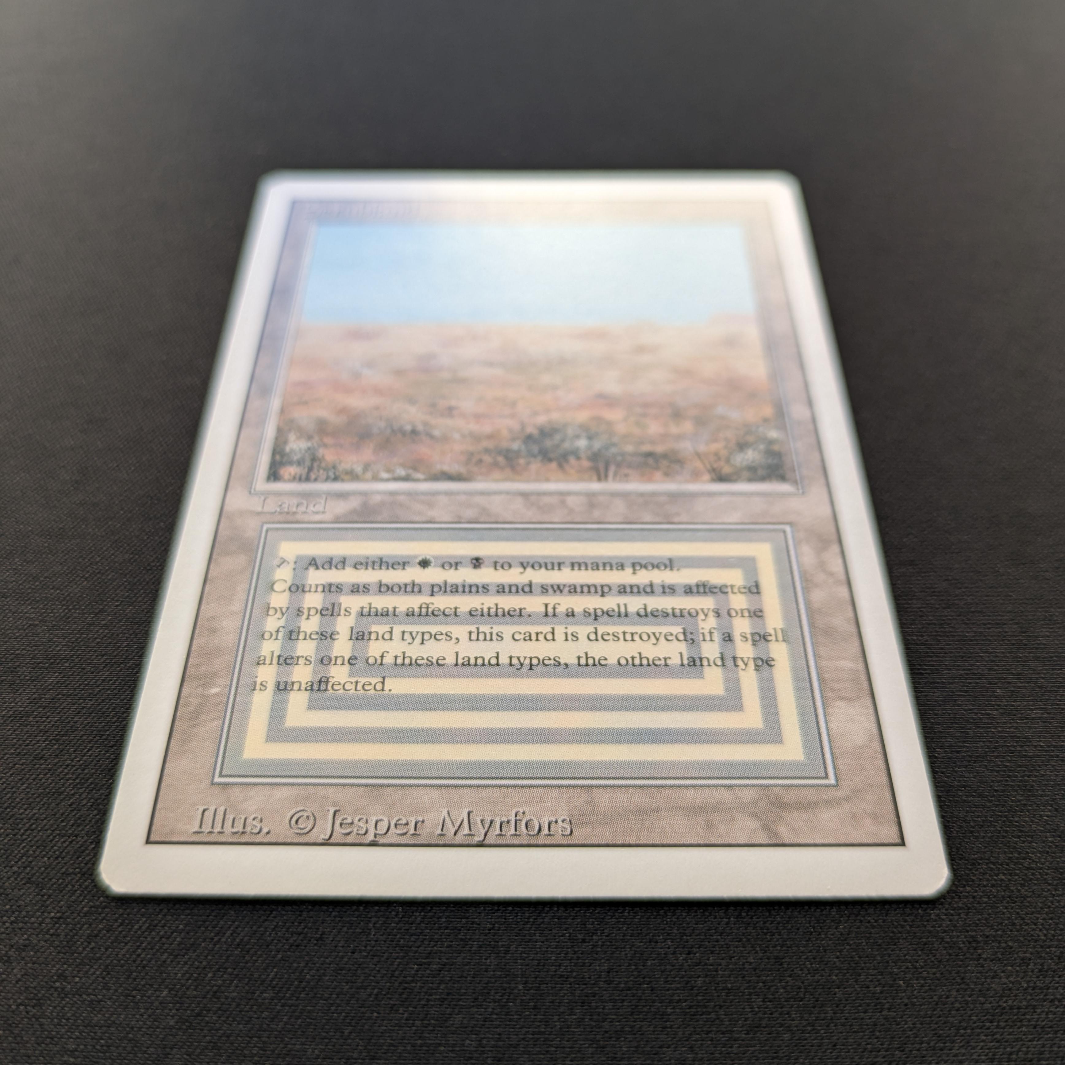 MTG Singles - Scrubland - Revised - 