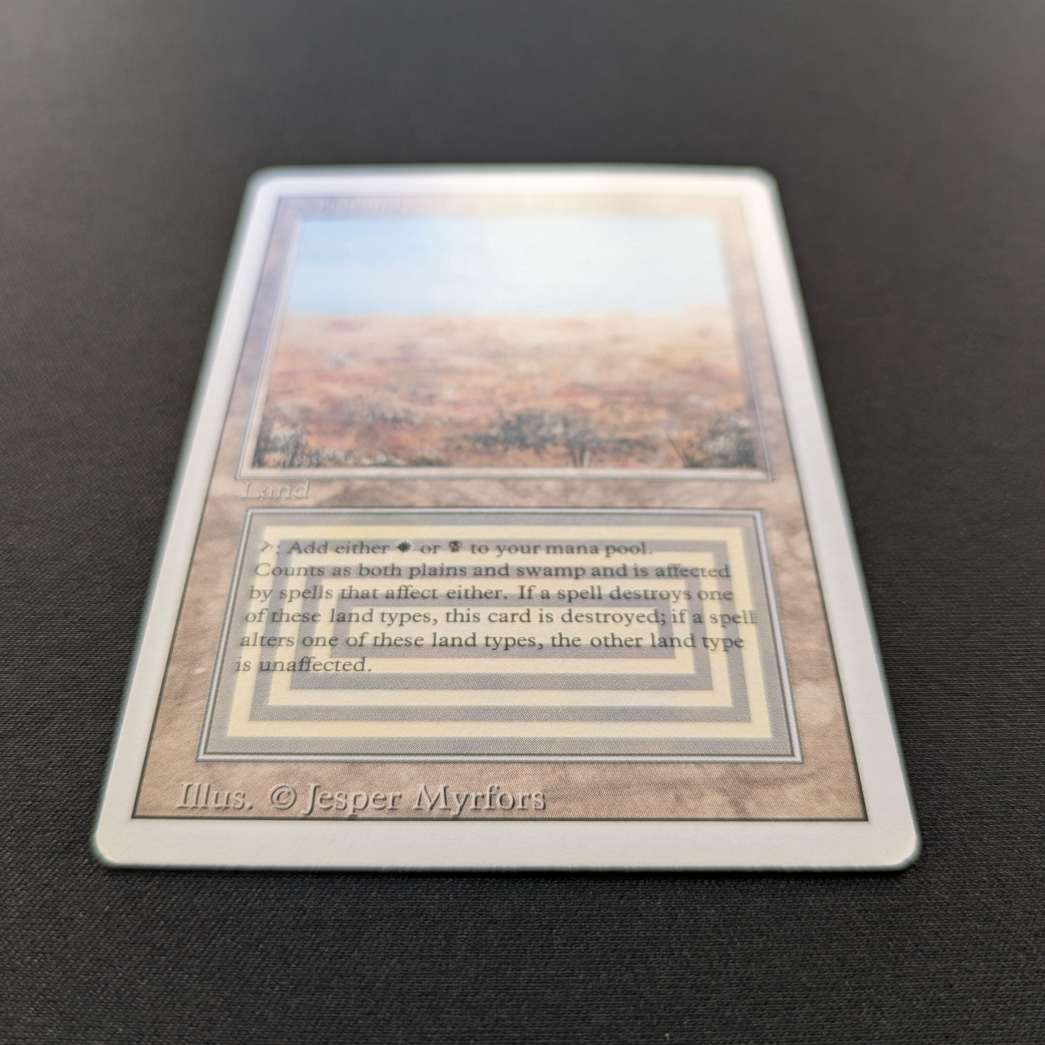 MTG Singles - Scrubland - Revised - 