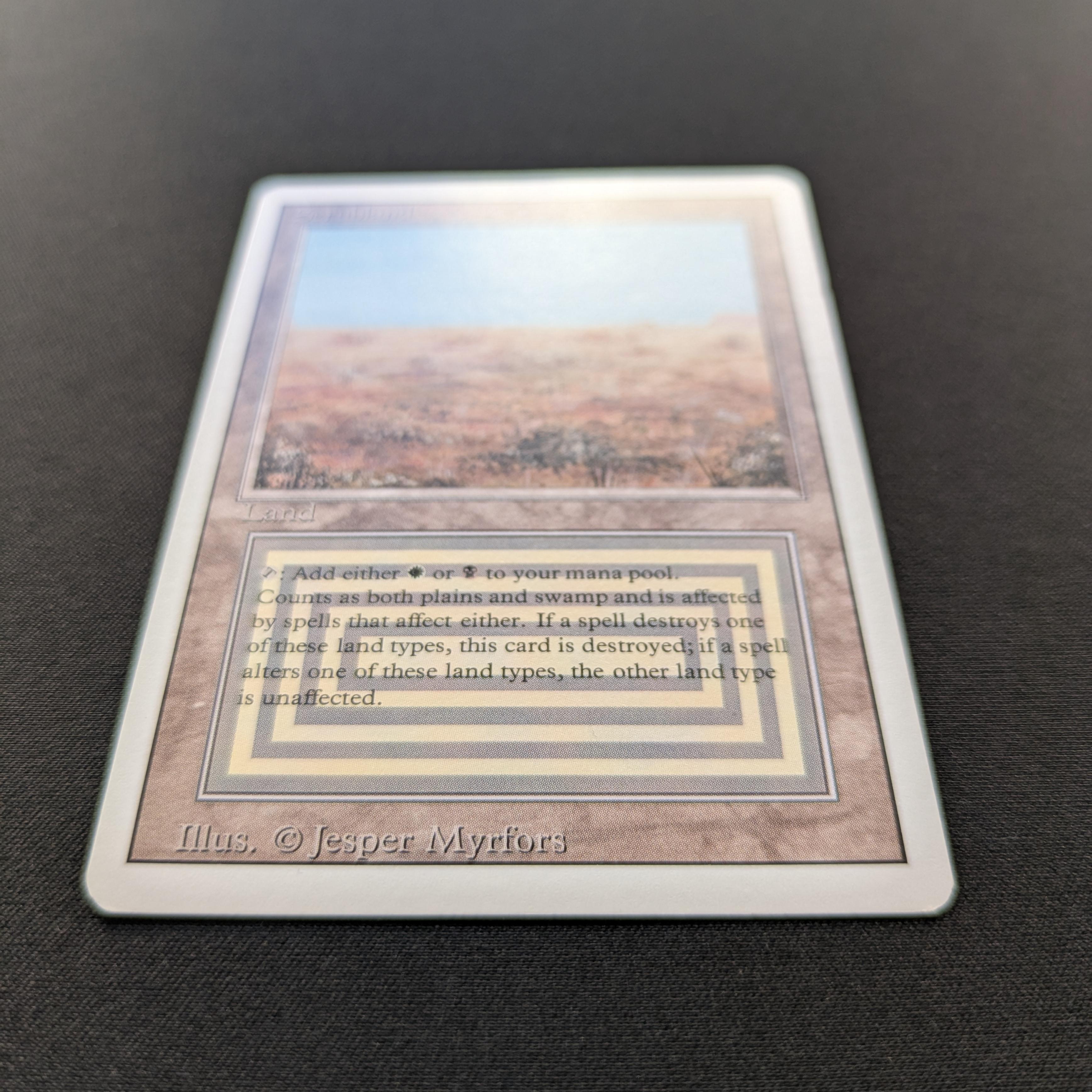 MTG Singles - Scrubland - Revised - 