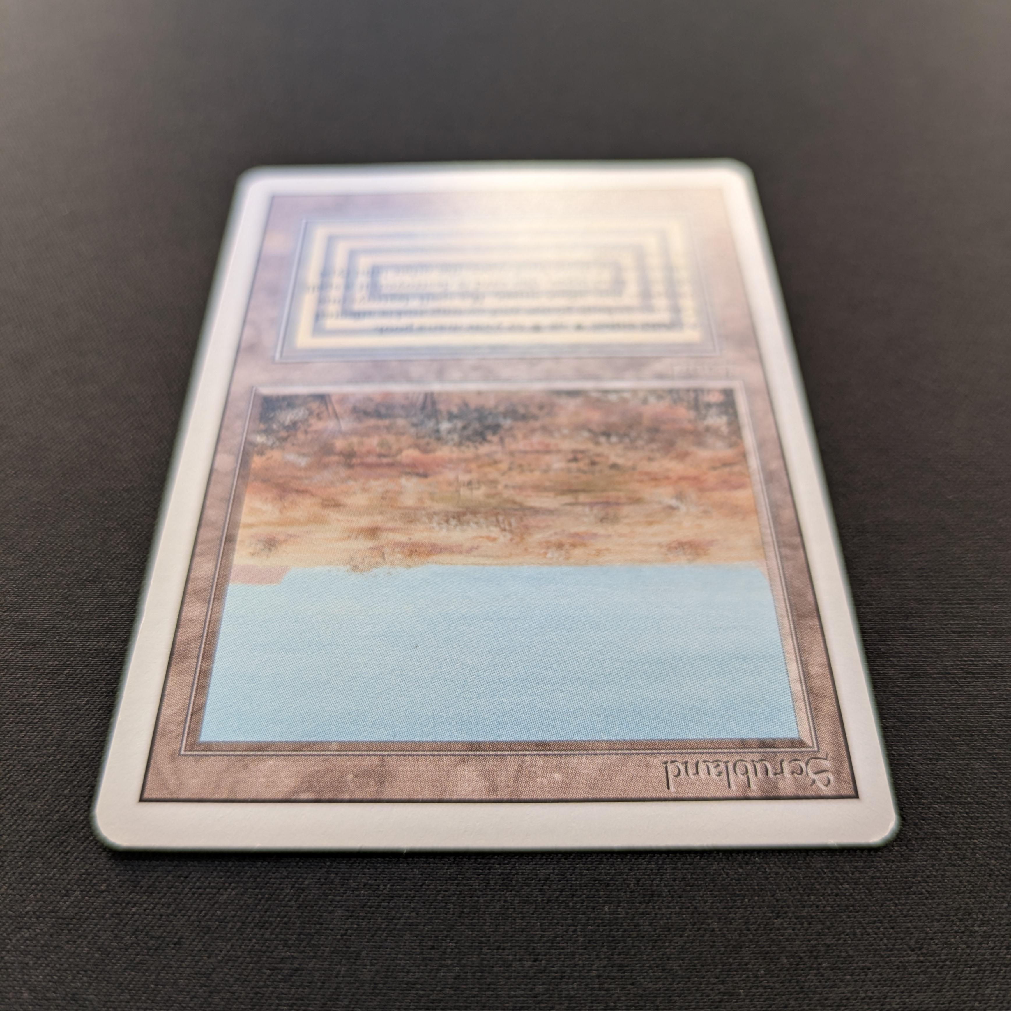 MTG Singles - Scrubland - Revised - 