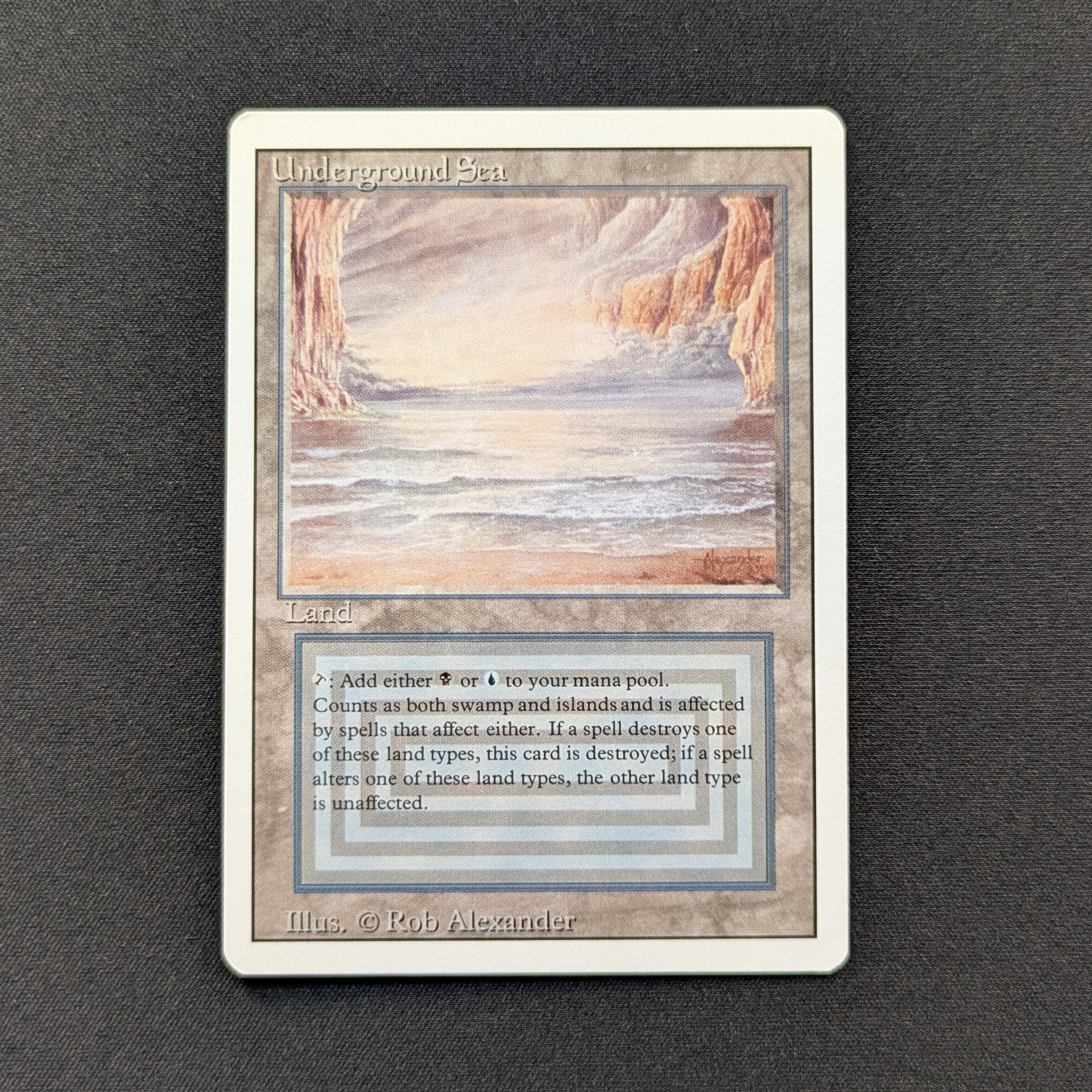 MTG Singles - Underground Sea - Revised - EX - 28445
