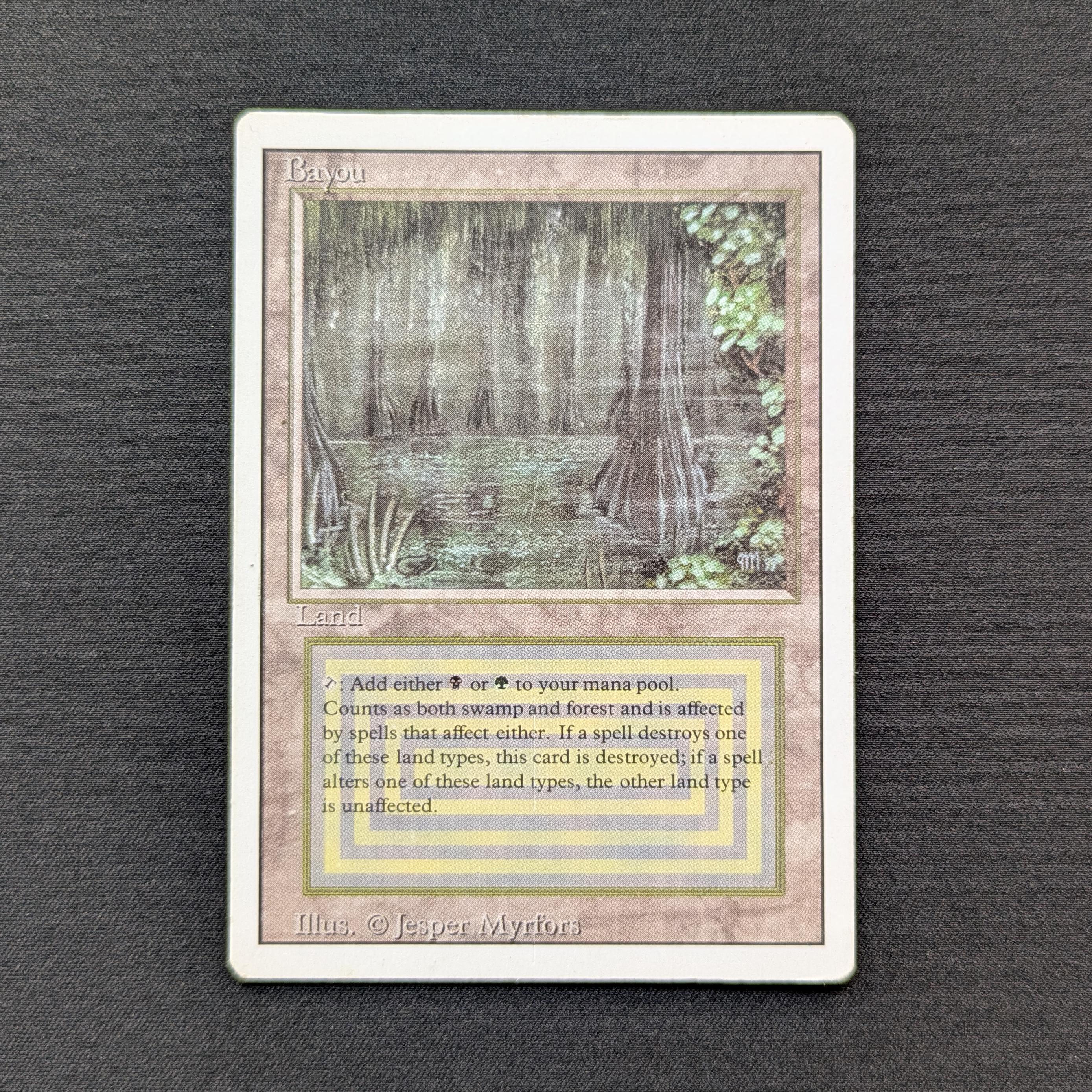 MTG Singles - Bayou - Revised - PL - 28469