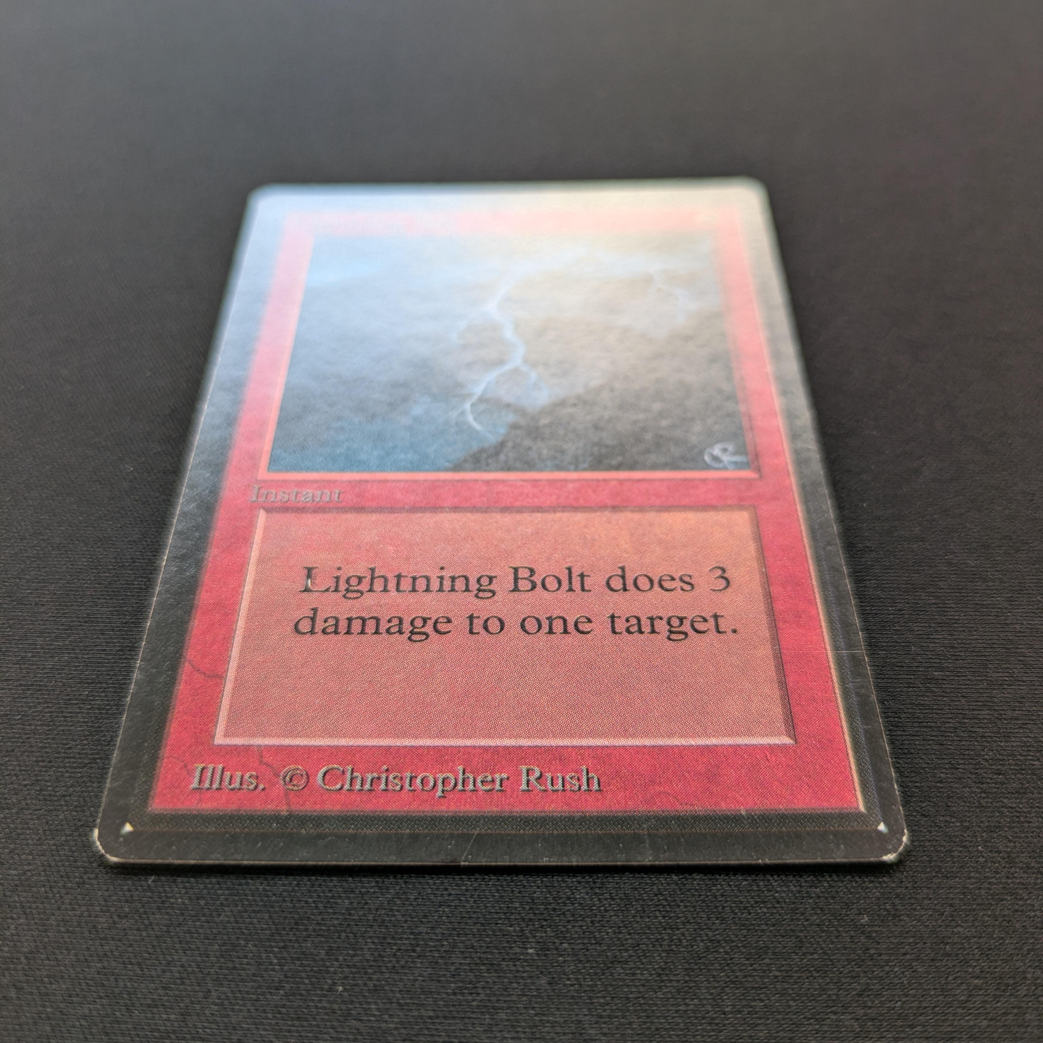 MTG Singles - Lightning Bolt - Beta - 
