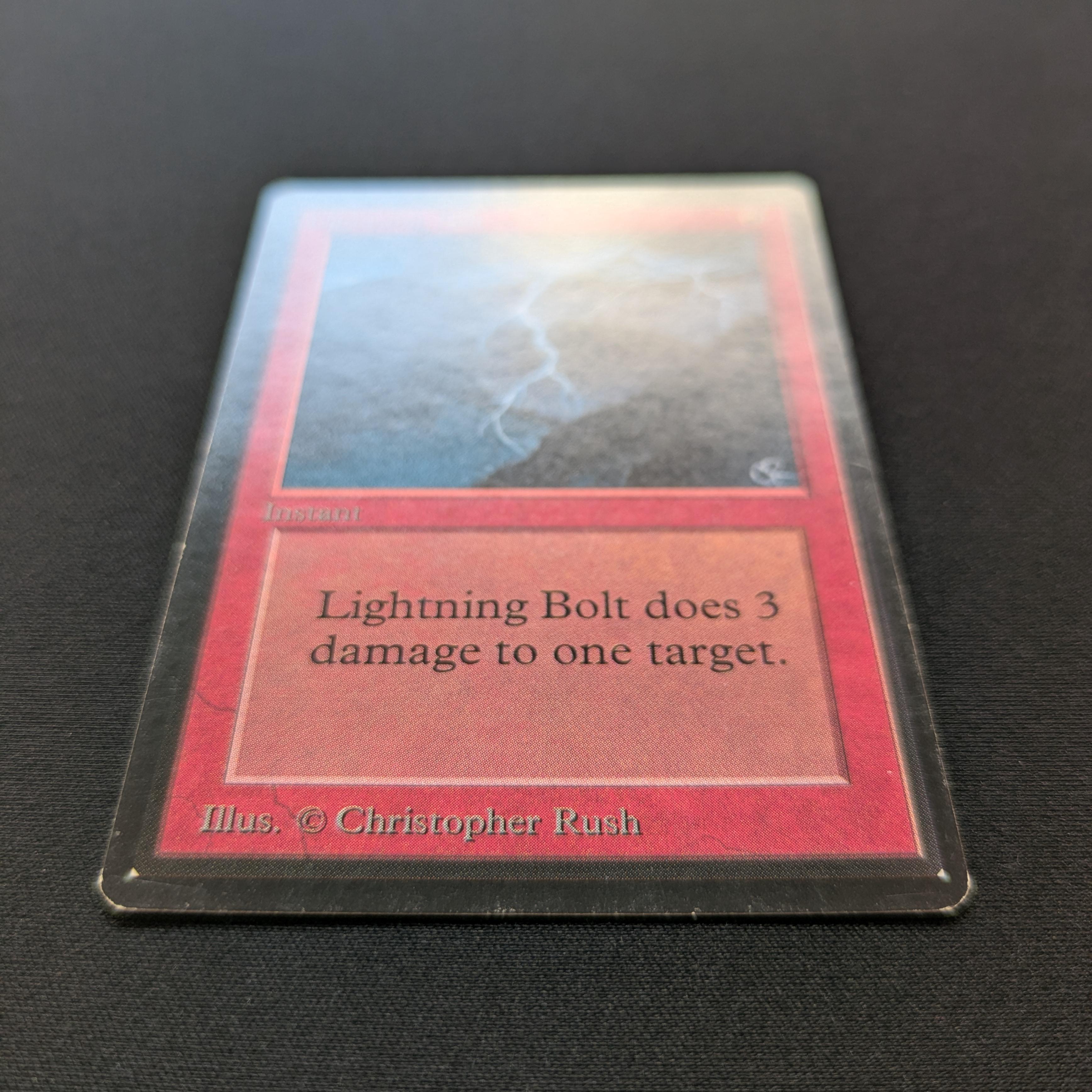 MTG Singles - Lightning Bolt - Beta - 
