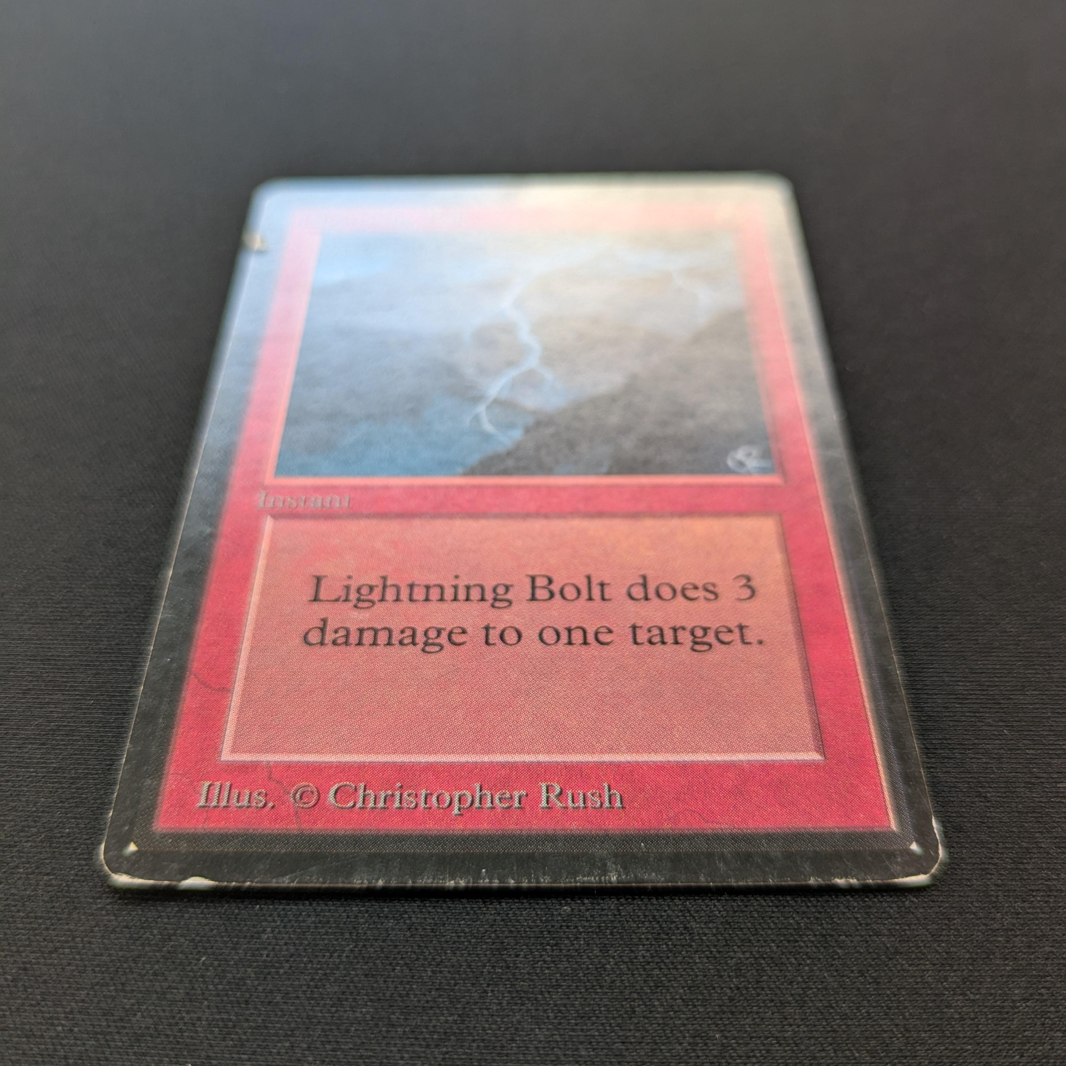 MTG Singles - Lightning Bolt - Beta - 