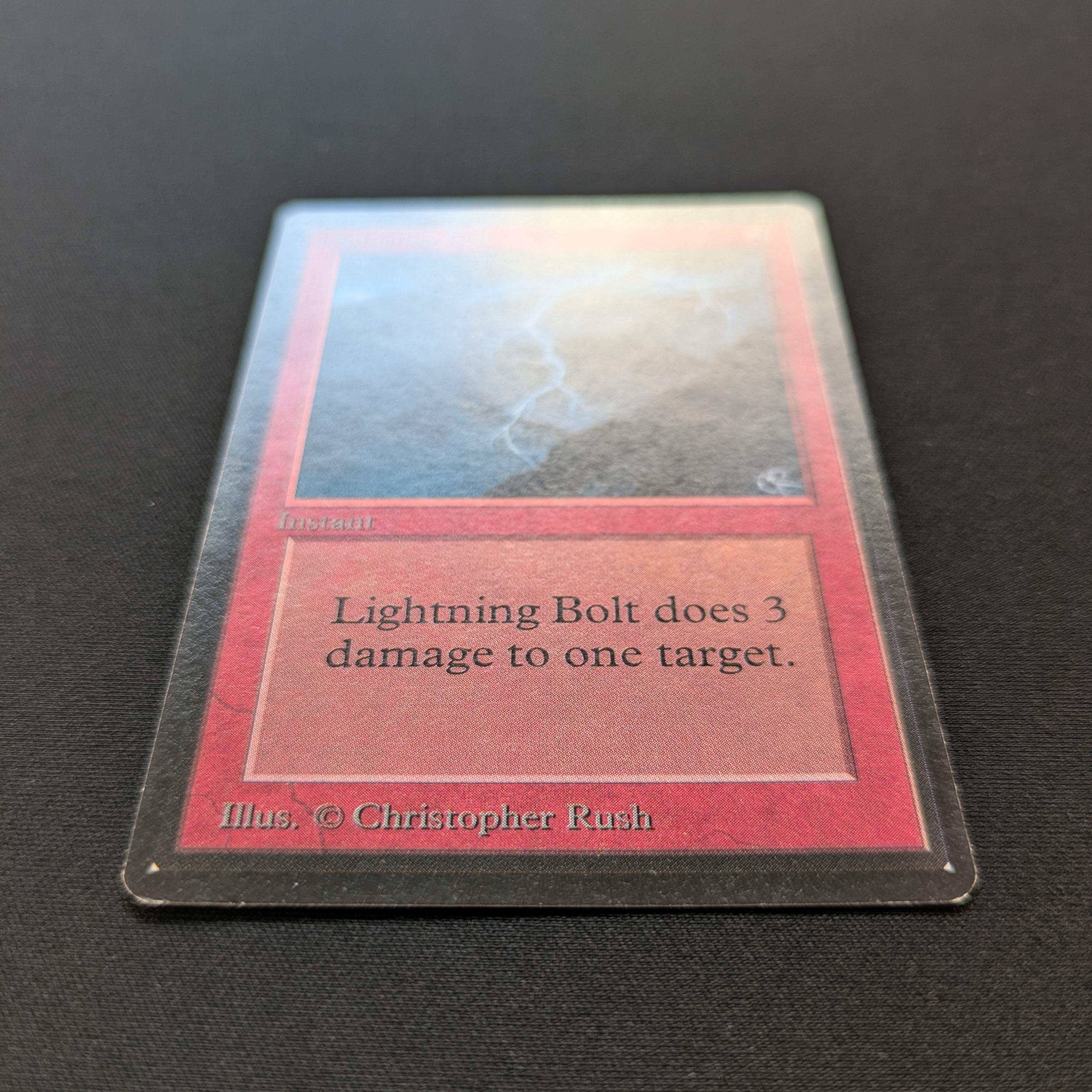 MTG Singles - Lightning Bolt - Beta - 
