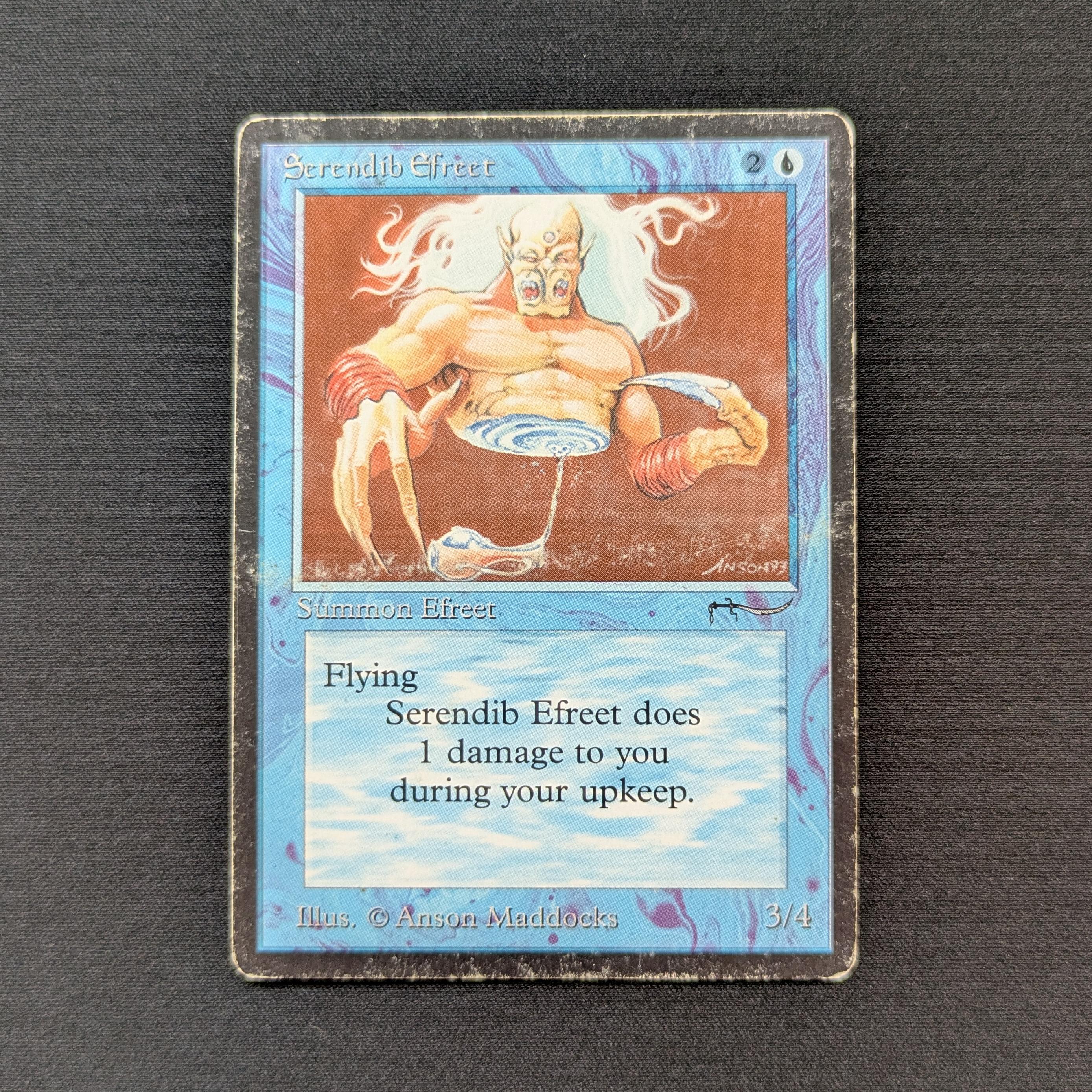 MTG Singles - Serendib Efreet - Arabian Nights - PO - 28514