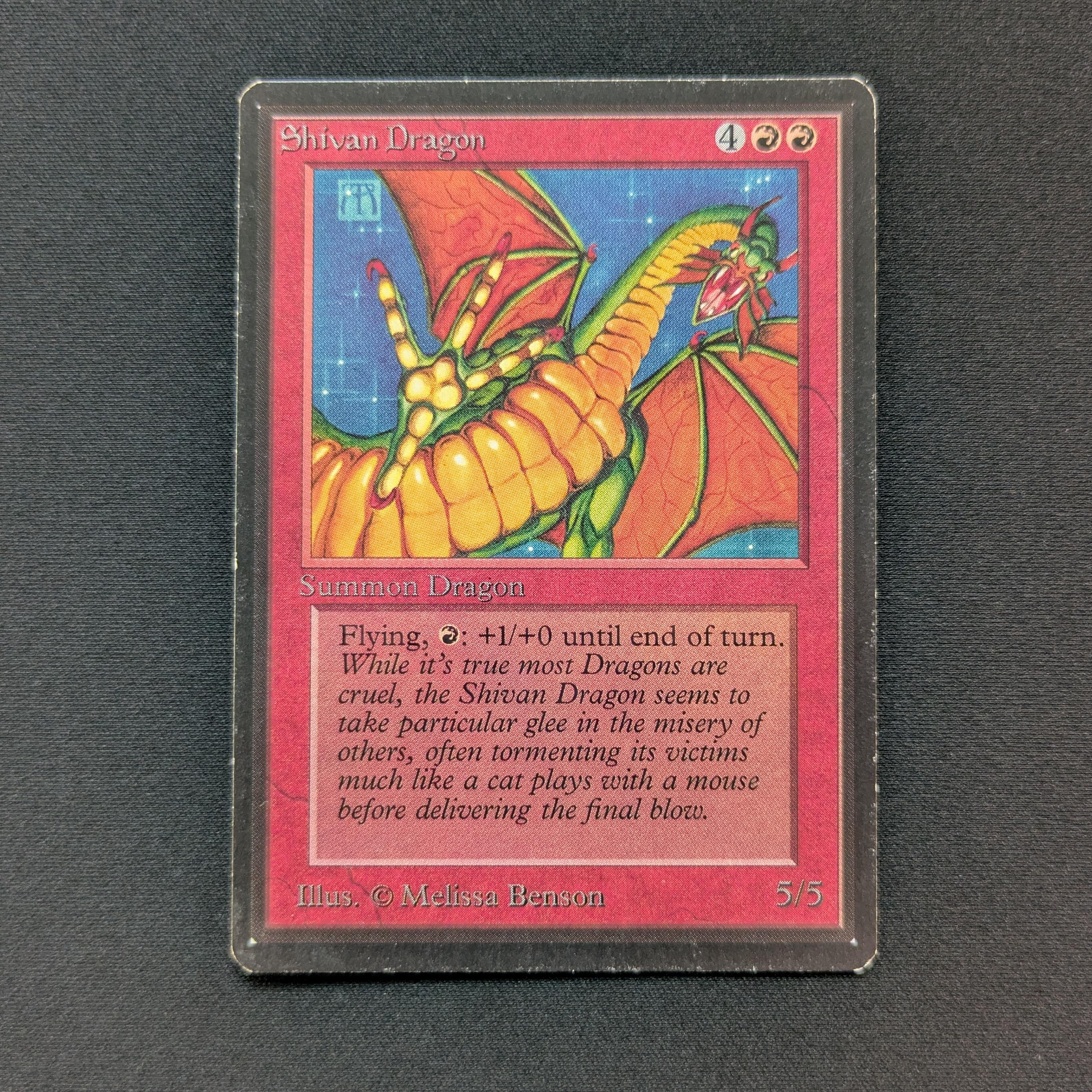 MTG Singles - Shivan Dragon - Beta - 