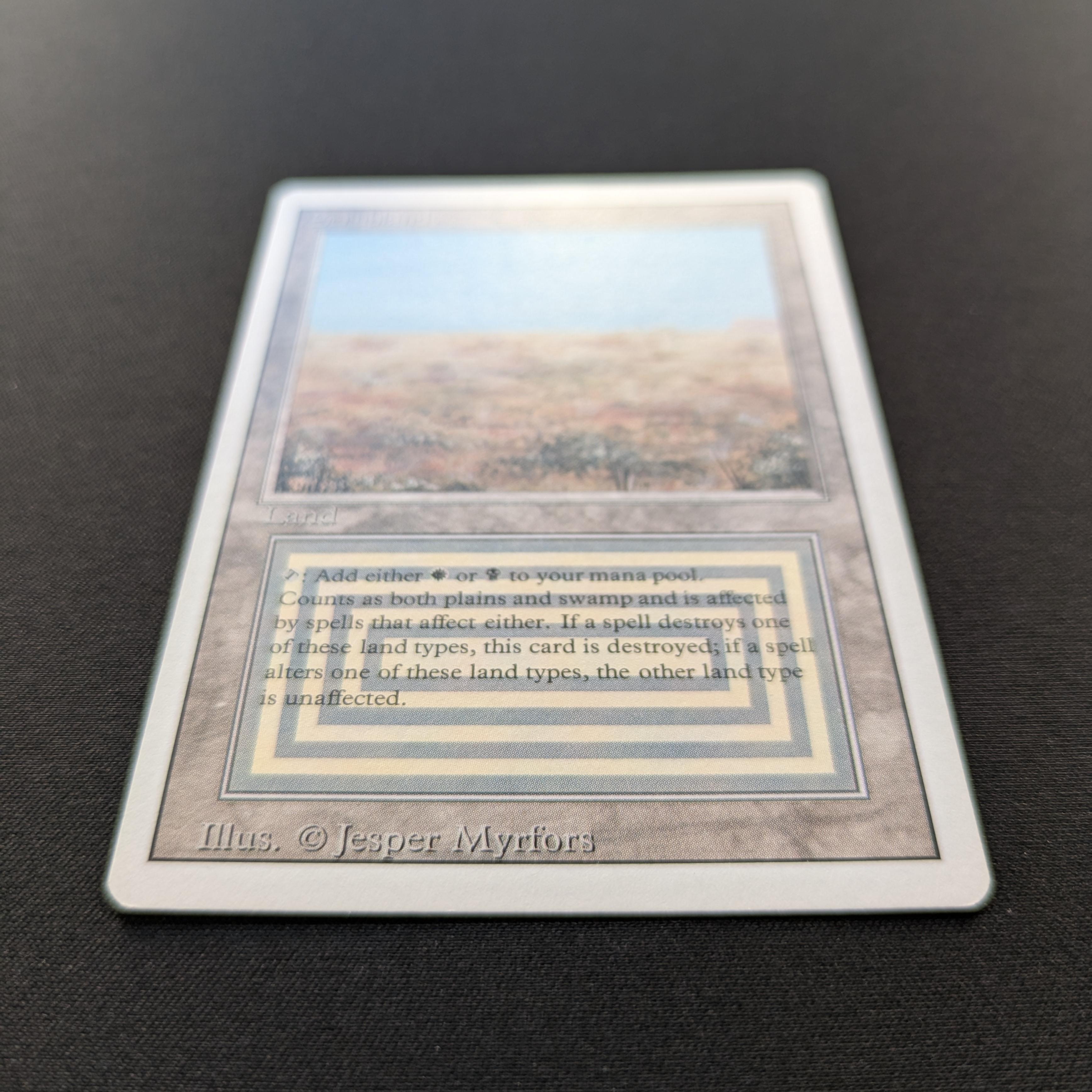 MTG Singles - Scrubland - Revised - 
