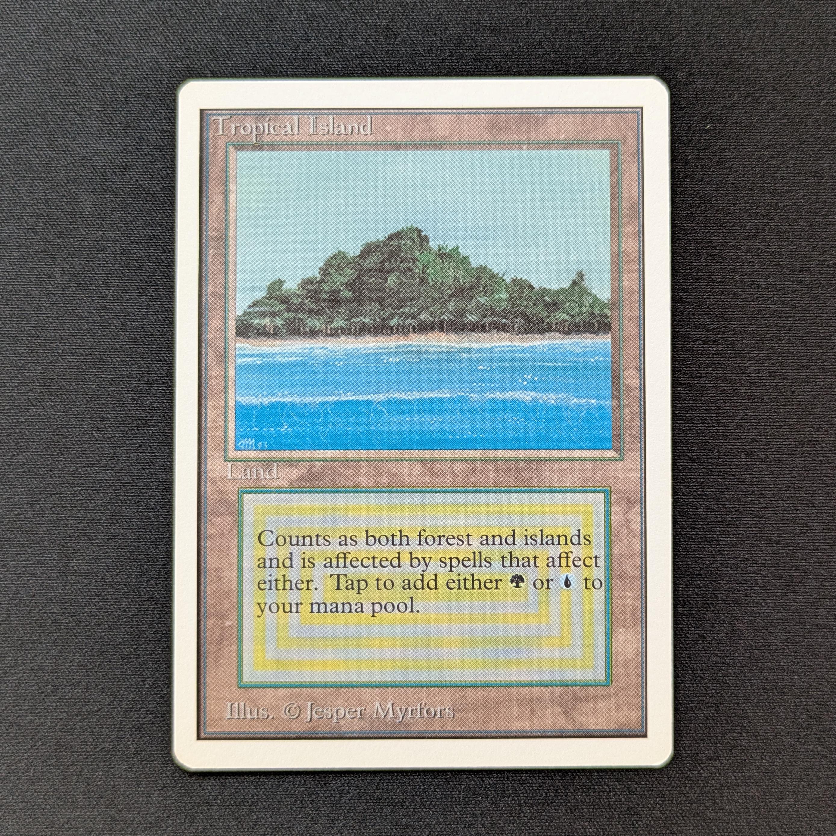 MTG Singles - Tropical Island - Unlimited - NM - 28559