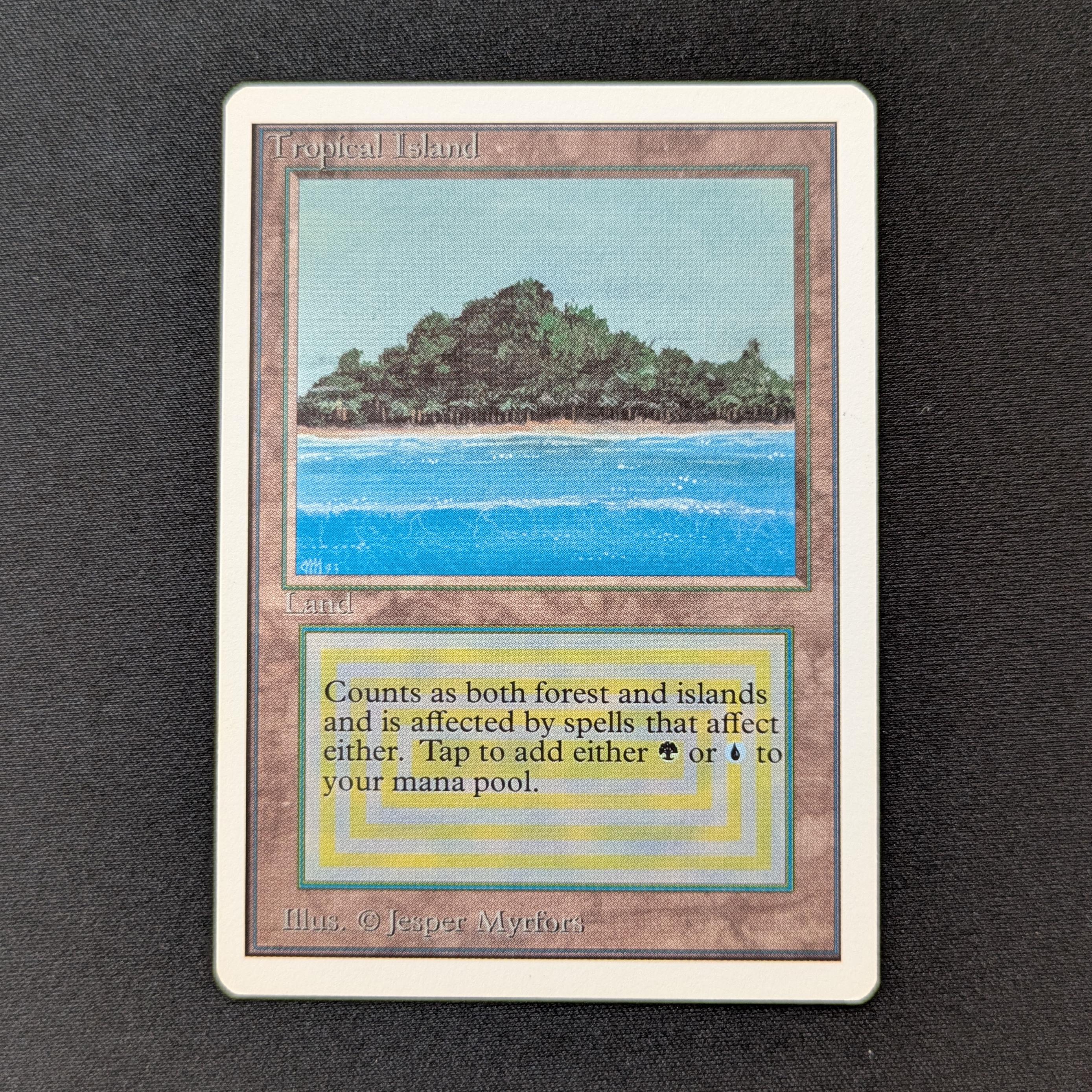 MTG Singles - Tropical Island - Unlimited - EX - 28560