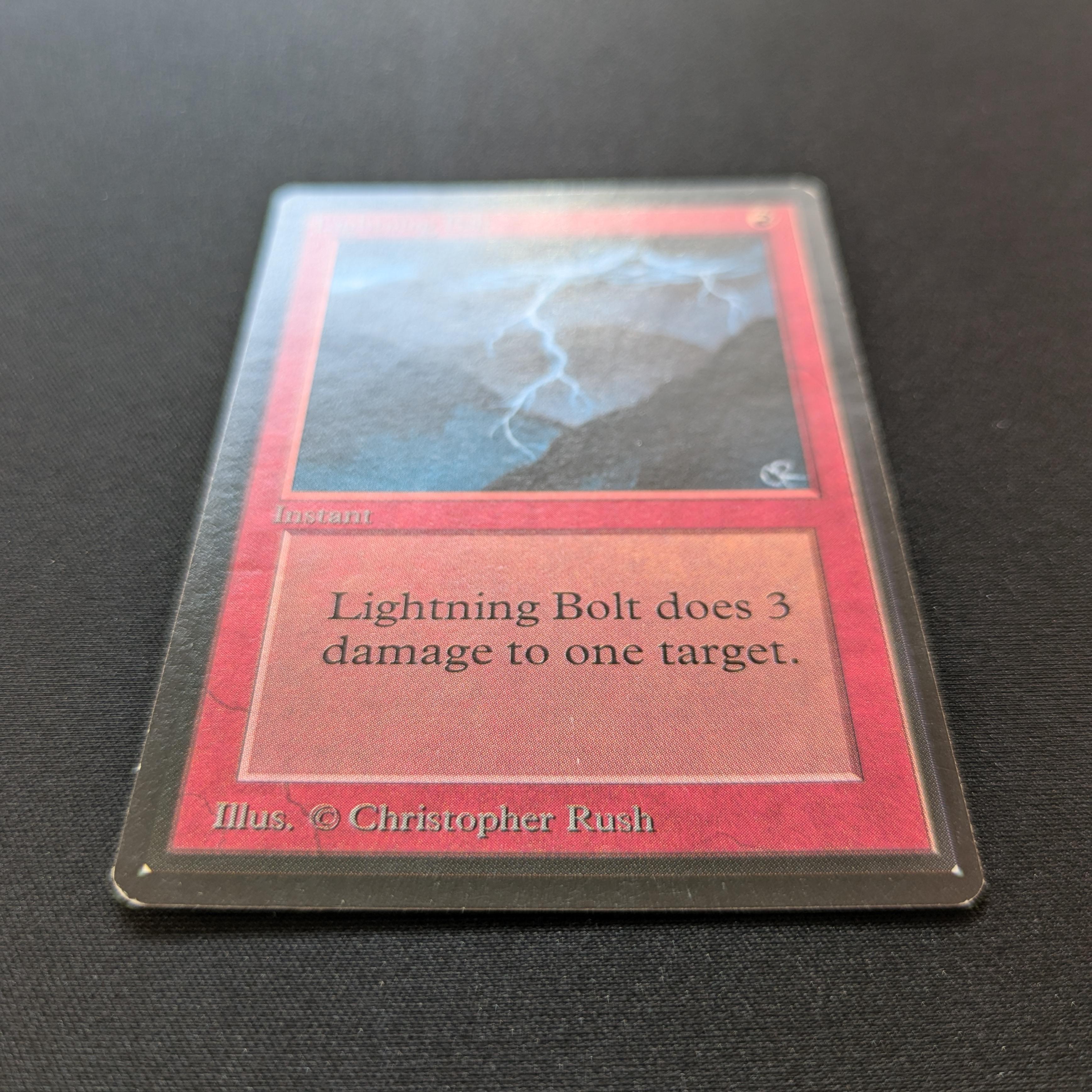 MTG Singles - Lightning Bolt - Beta - 