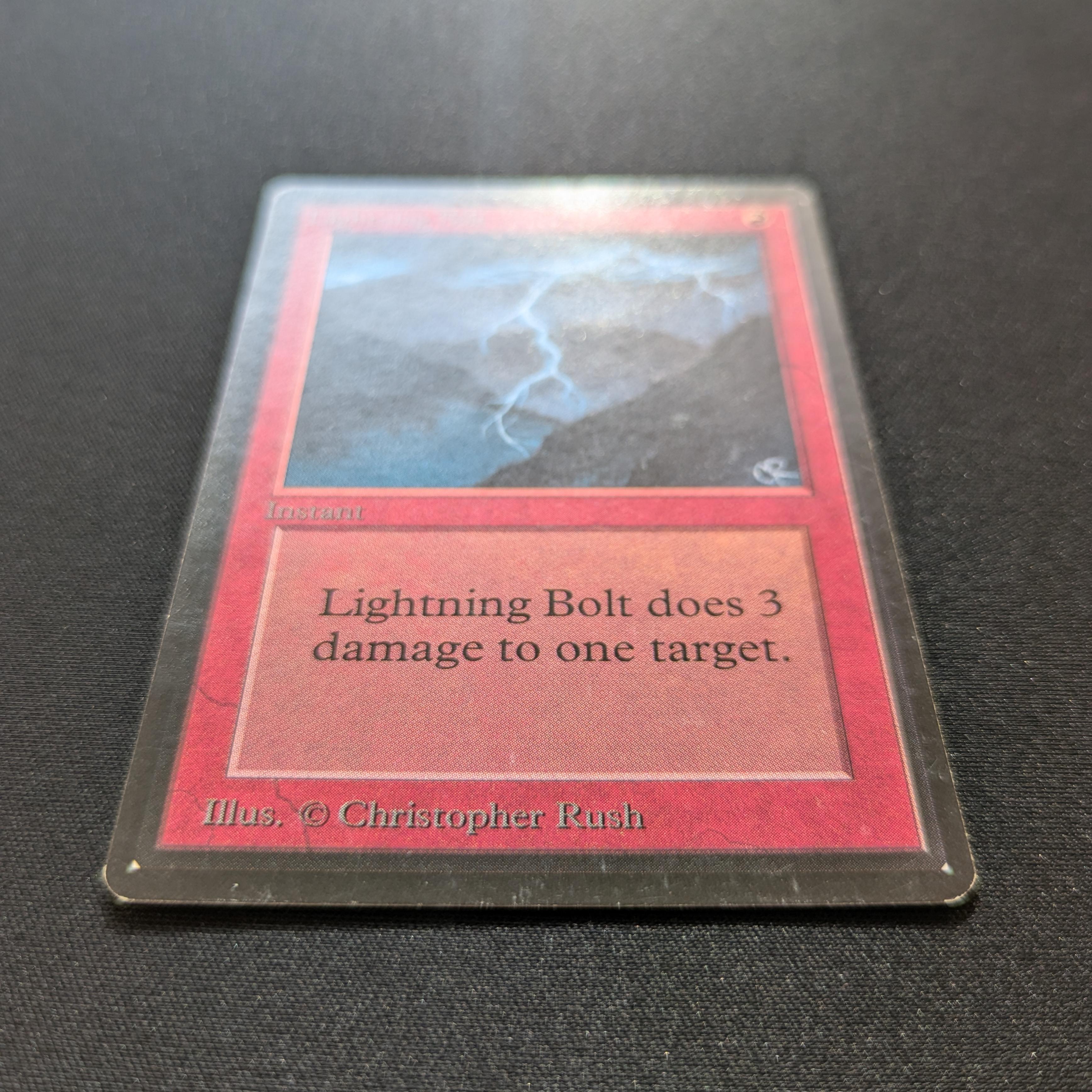 MTG Singles - Lightning Bolt - Beta - 