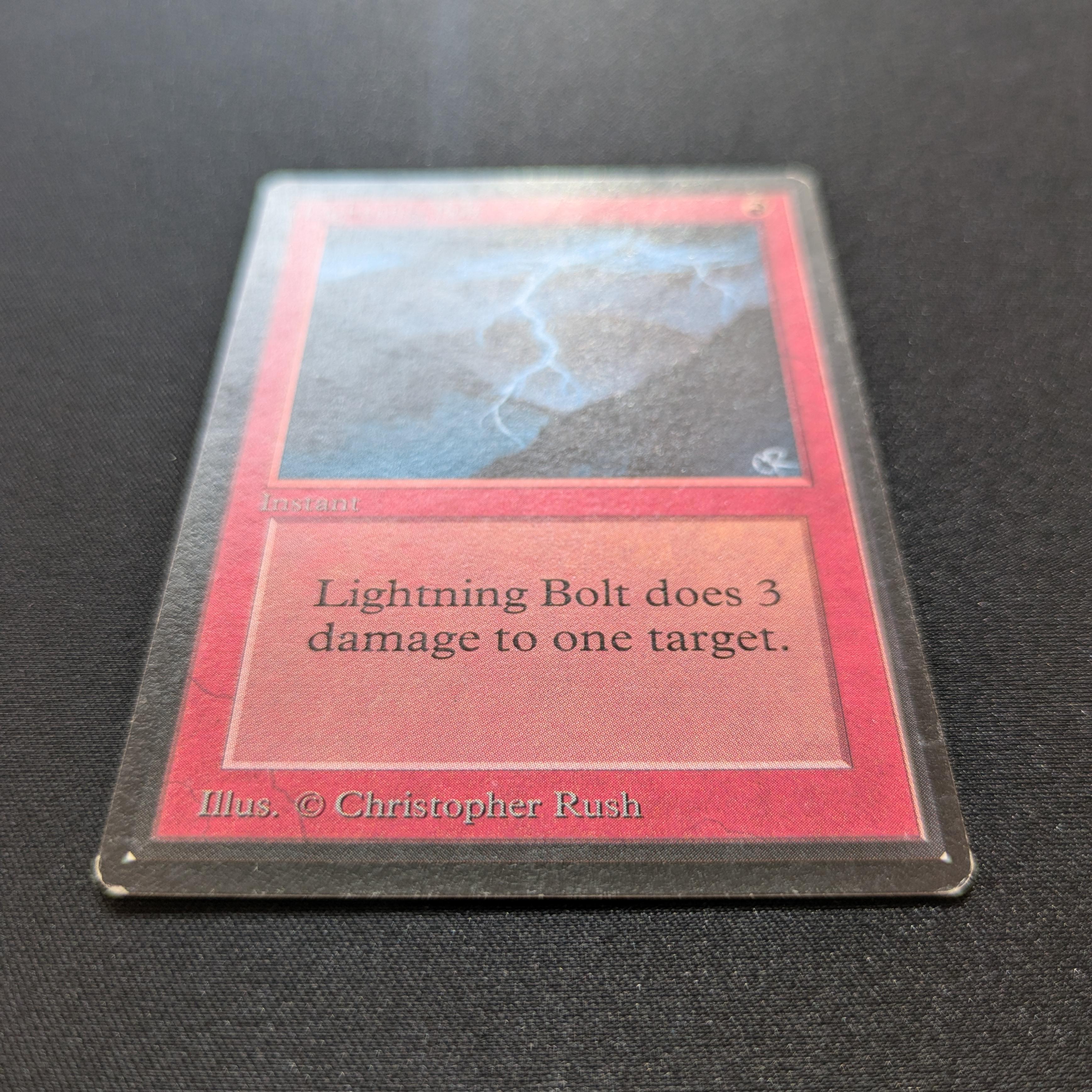 MTG Singles - Lightning Bolt - Beta - 