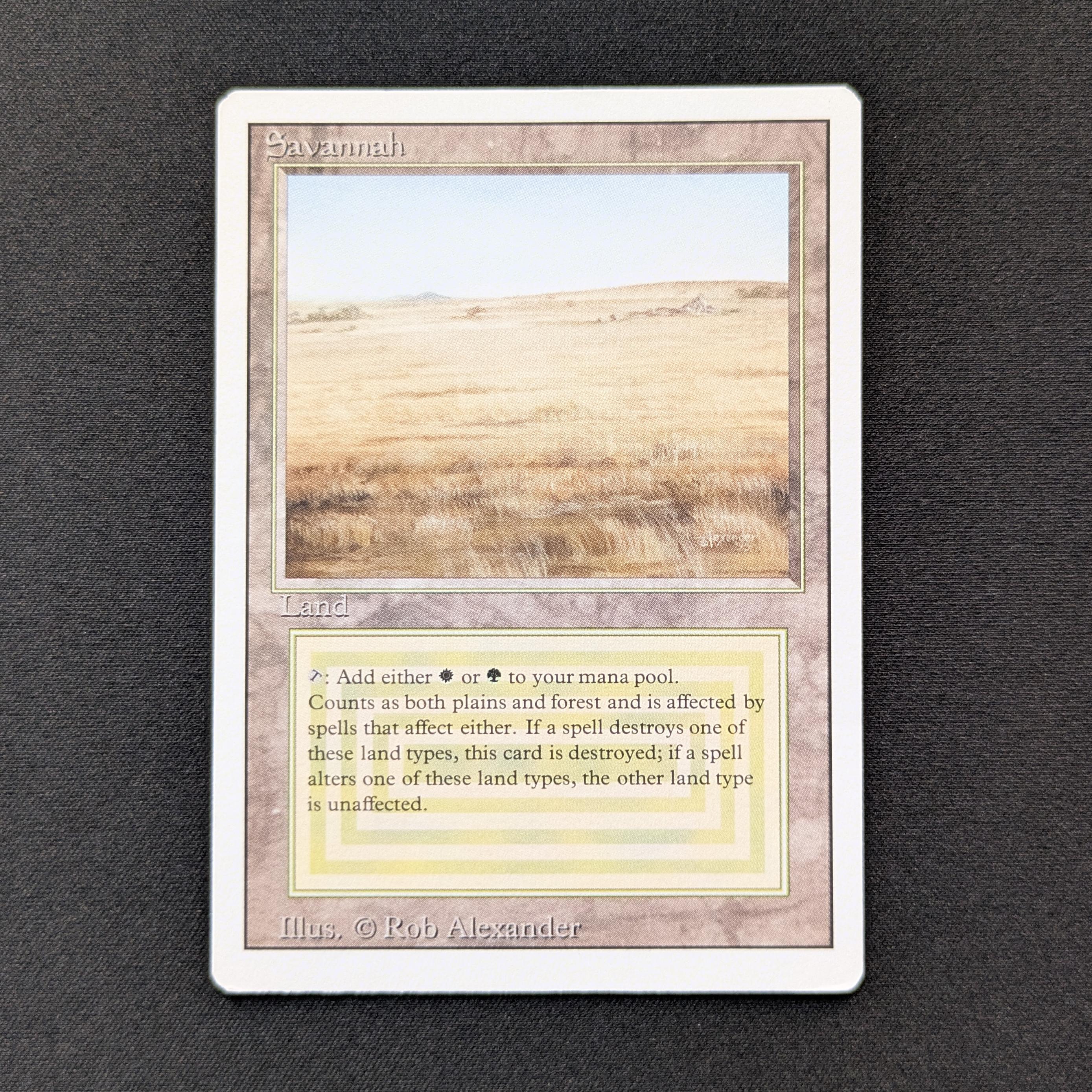 MTG Singles - Savannah - Revised - GD - 28589