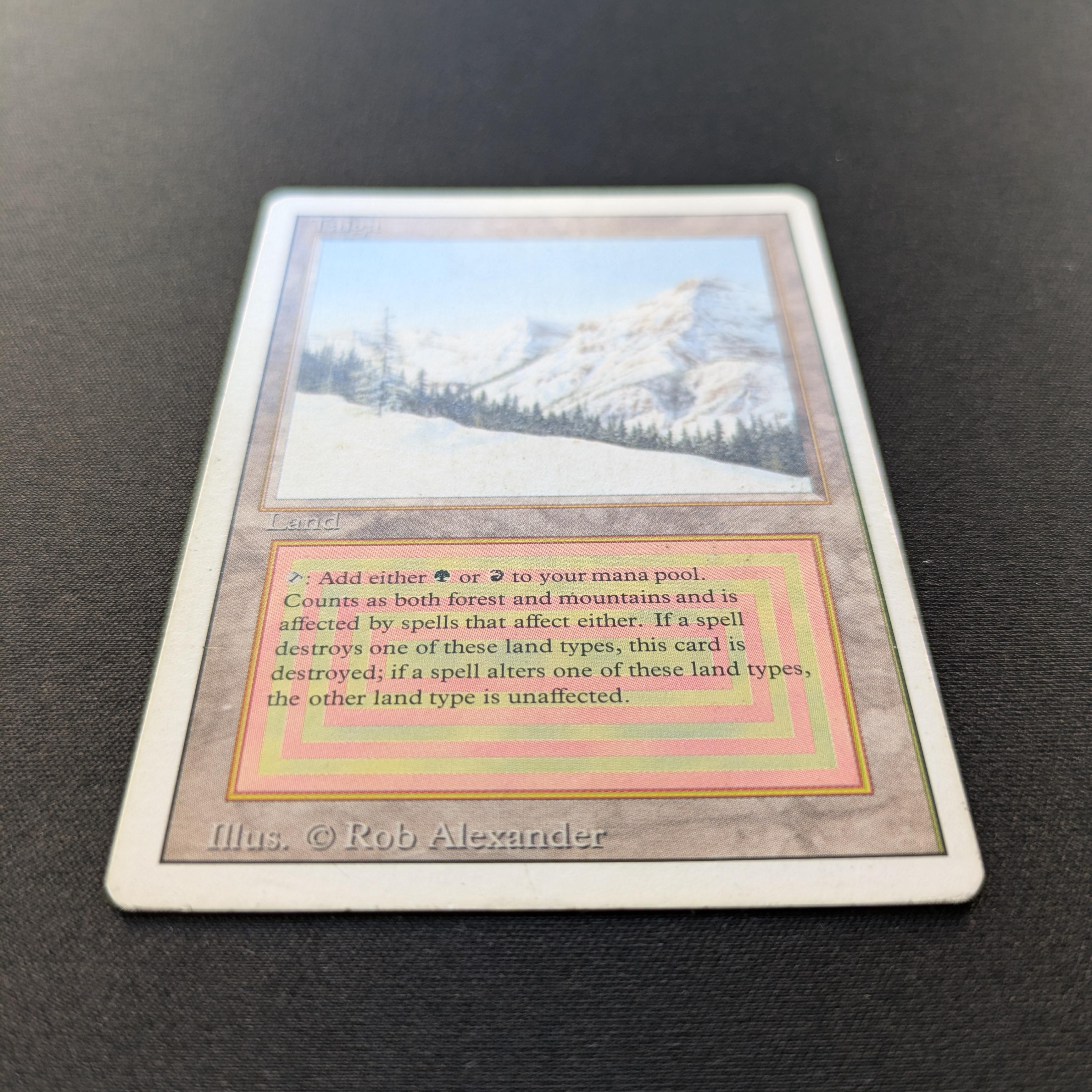 MTG Singles - Taiga - Revised - 