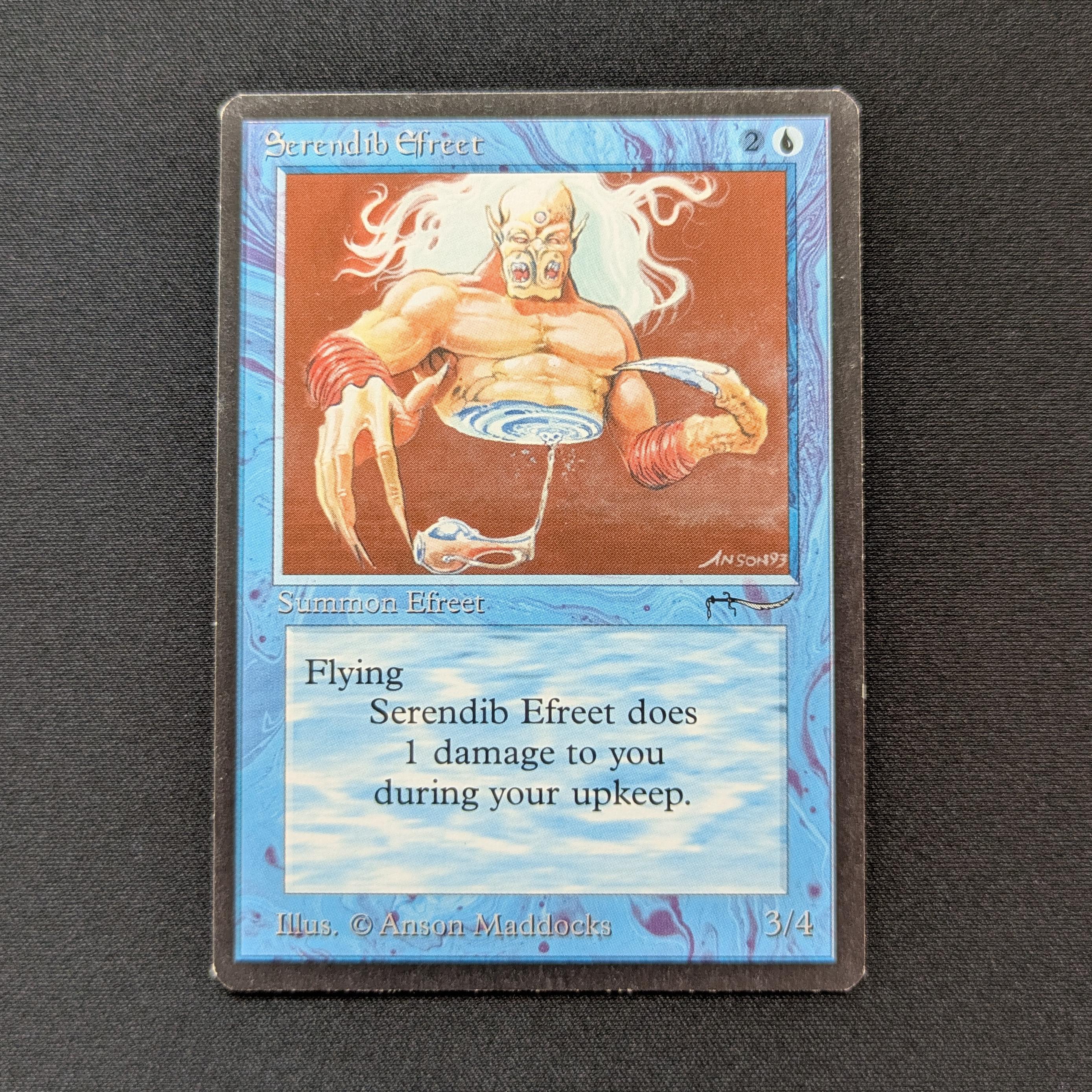 MTG Singles - Serendib Efreet - Arabian Nights - NM - 28604