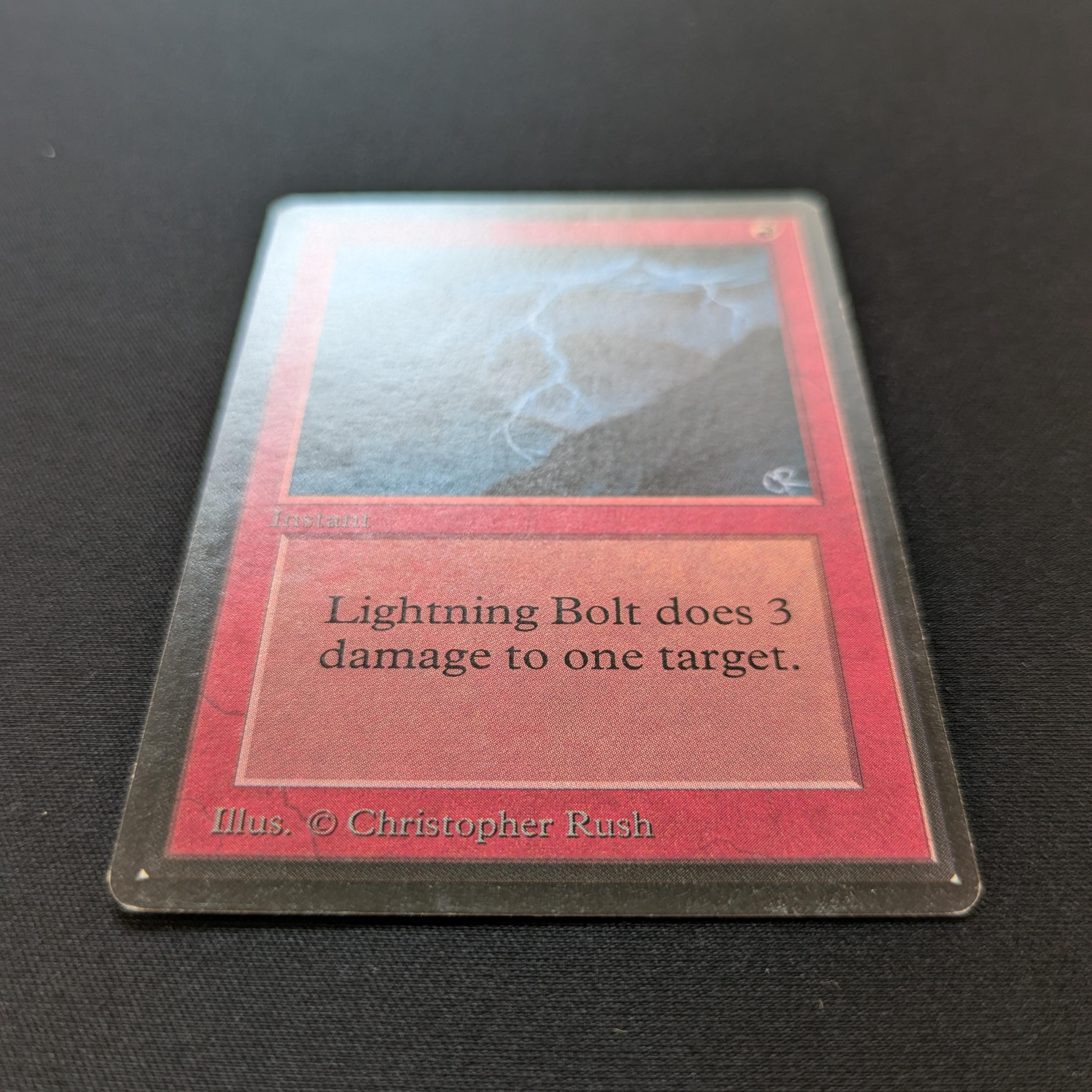 MTG Singles - Lightning Bolt - Beta - 