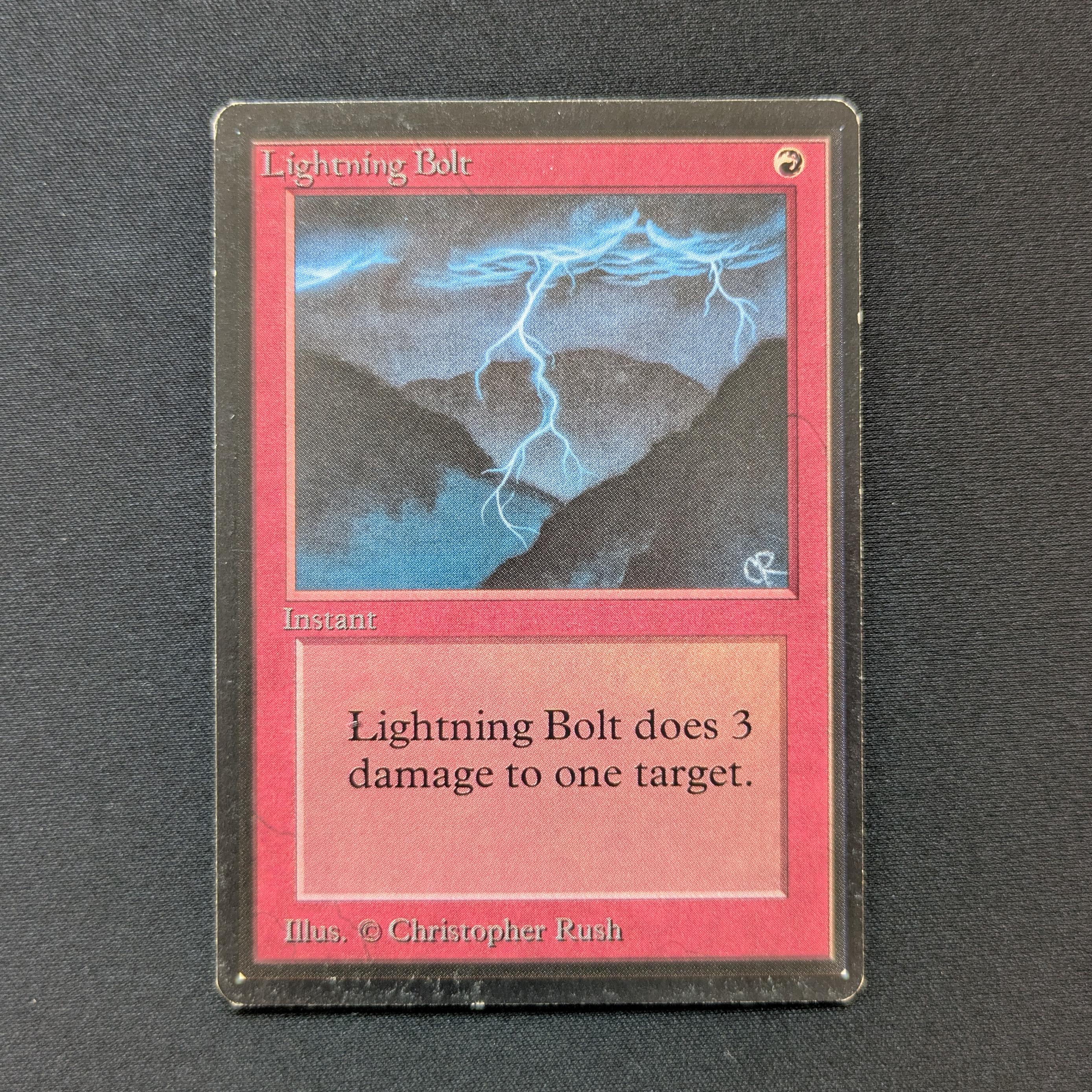 MTG Singles - Lightning Bolt - Beta - GD - 28611