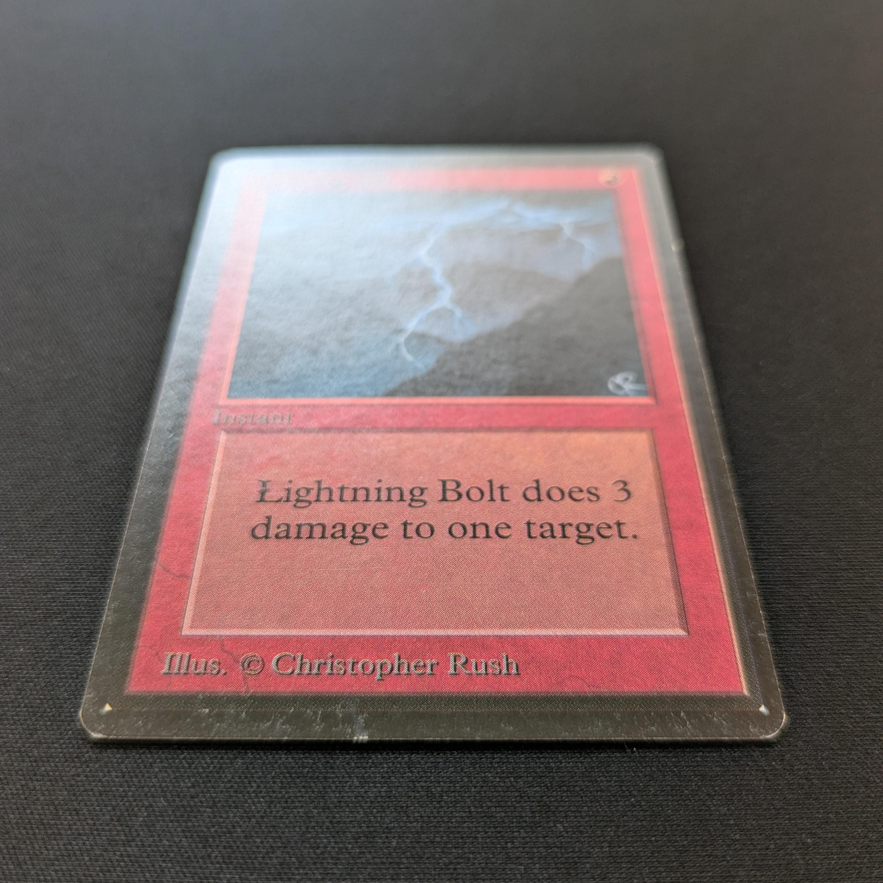 MTG Singles - Lightning Bolt - Beta - 
