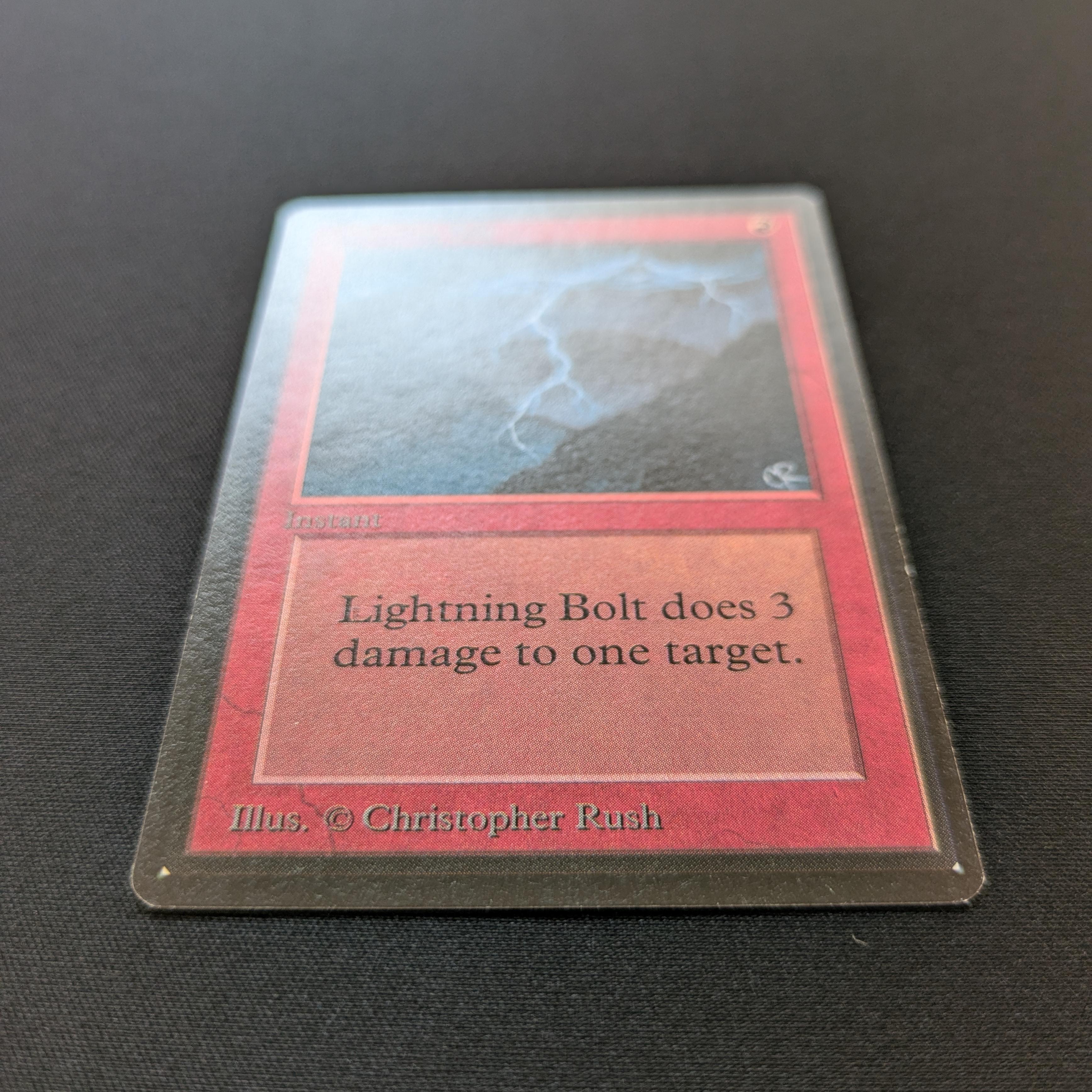 MTG Singles - Lightning Bolt - Beta - 