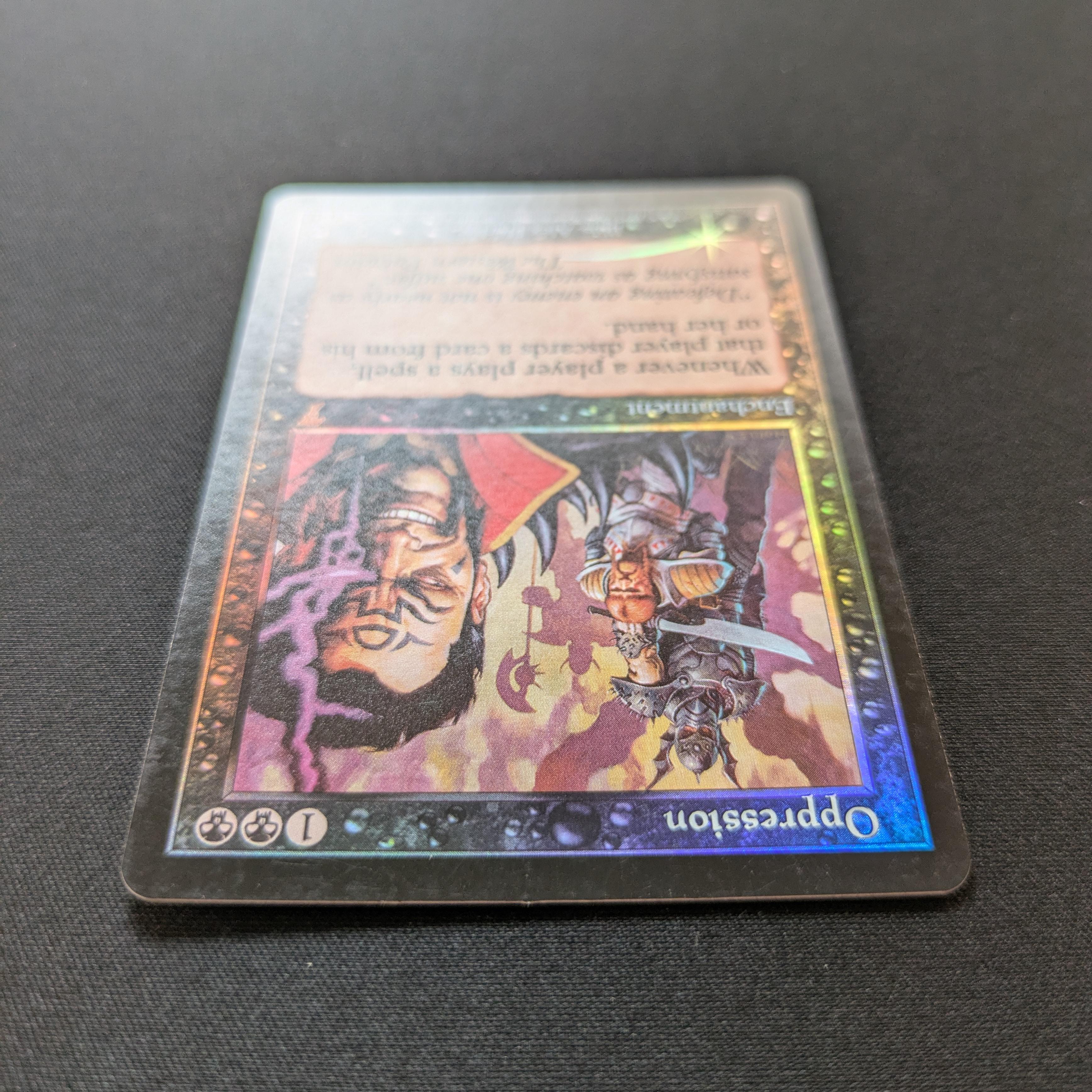 MTG Singles - [FOIL] Oppression - Seventh Edition - EX - 