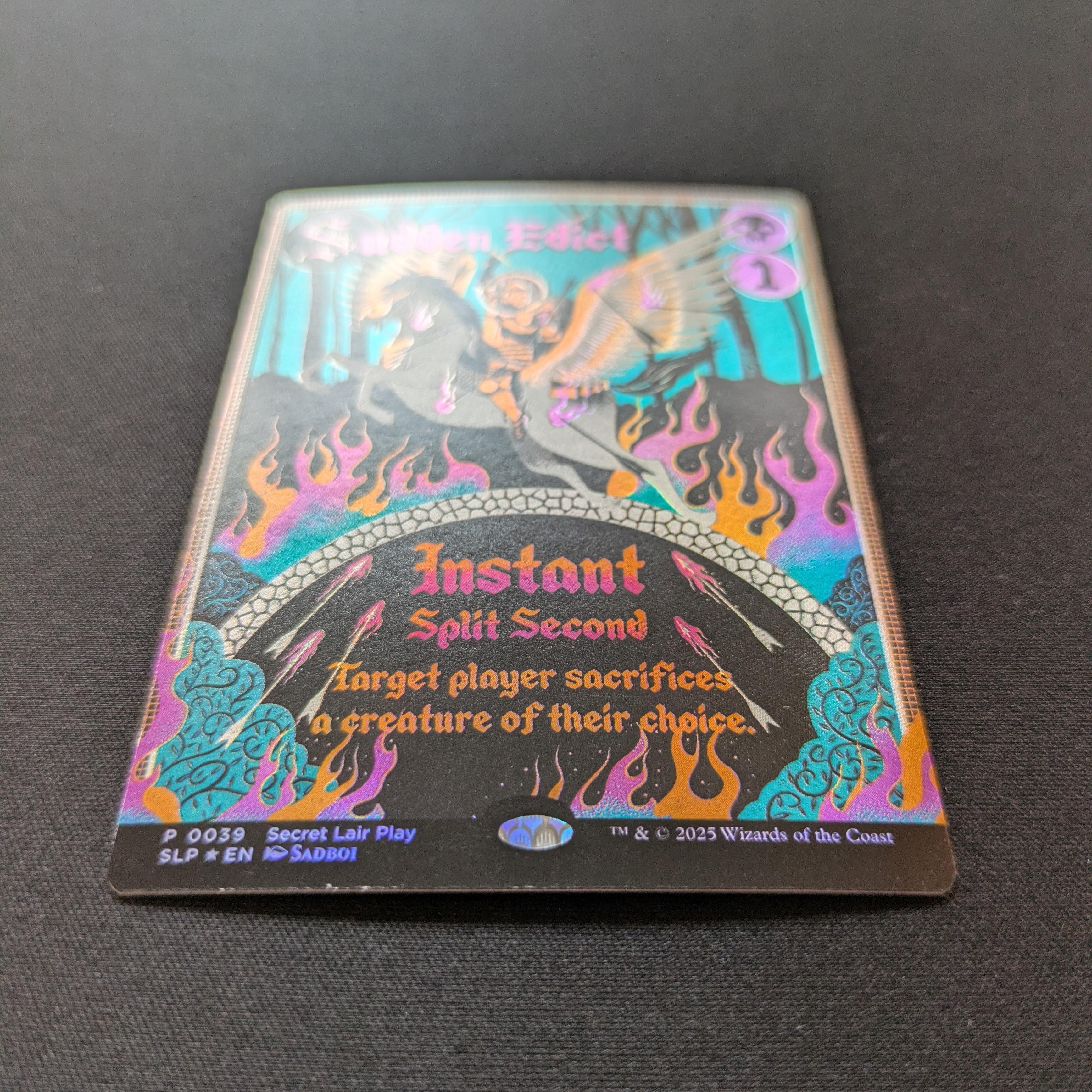 MTG Singles - [FOIL] Sudden Edict - DCI Promos - NM - 