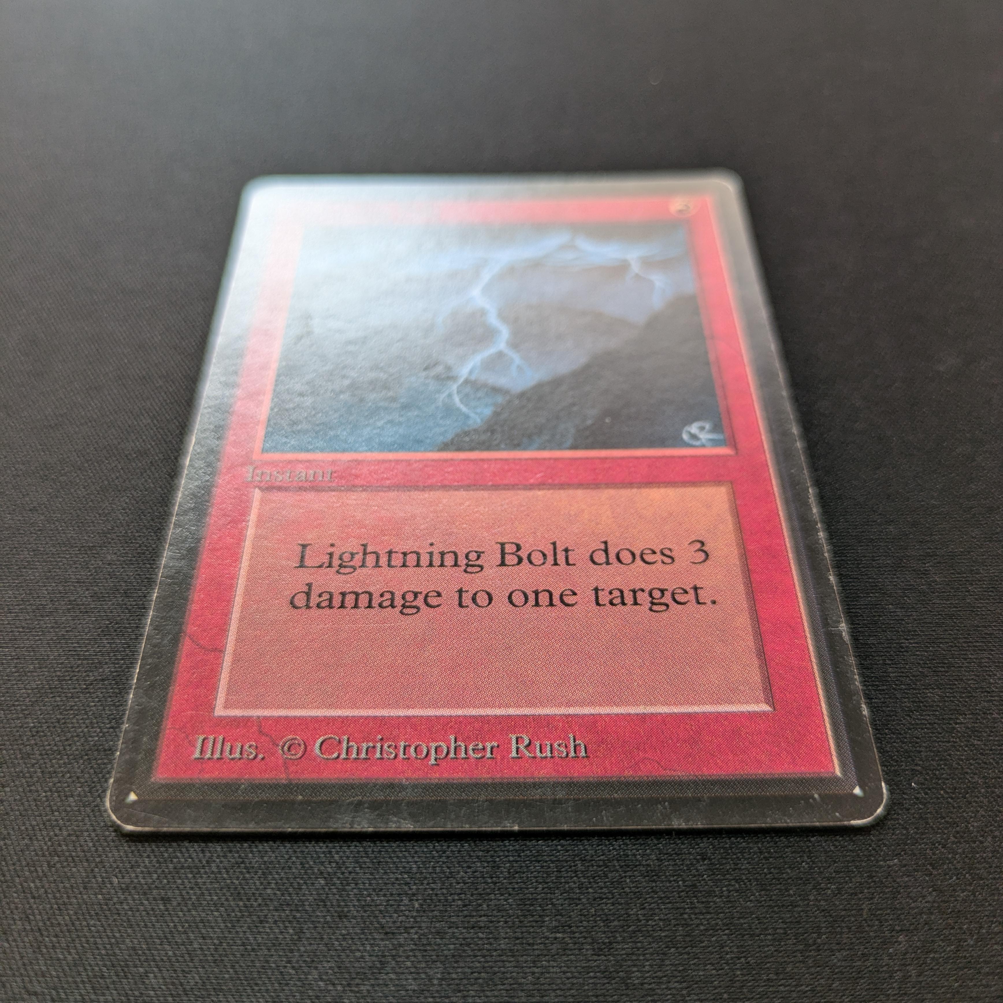 MTG Singles - Lightning Bolt - Beta - 