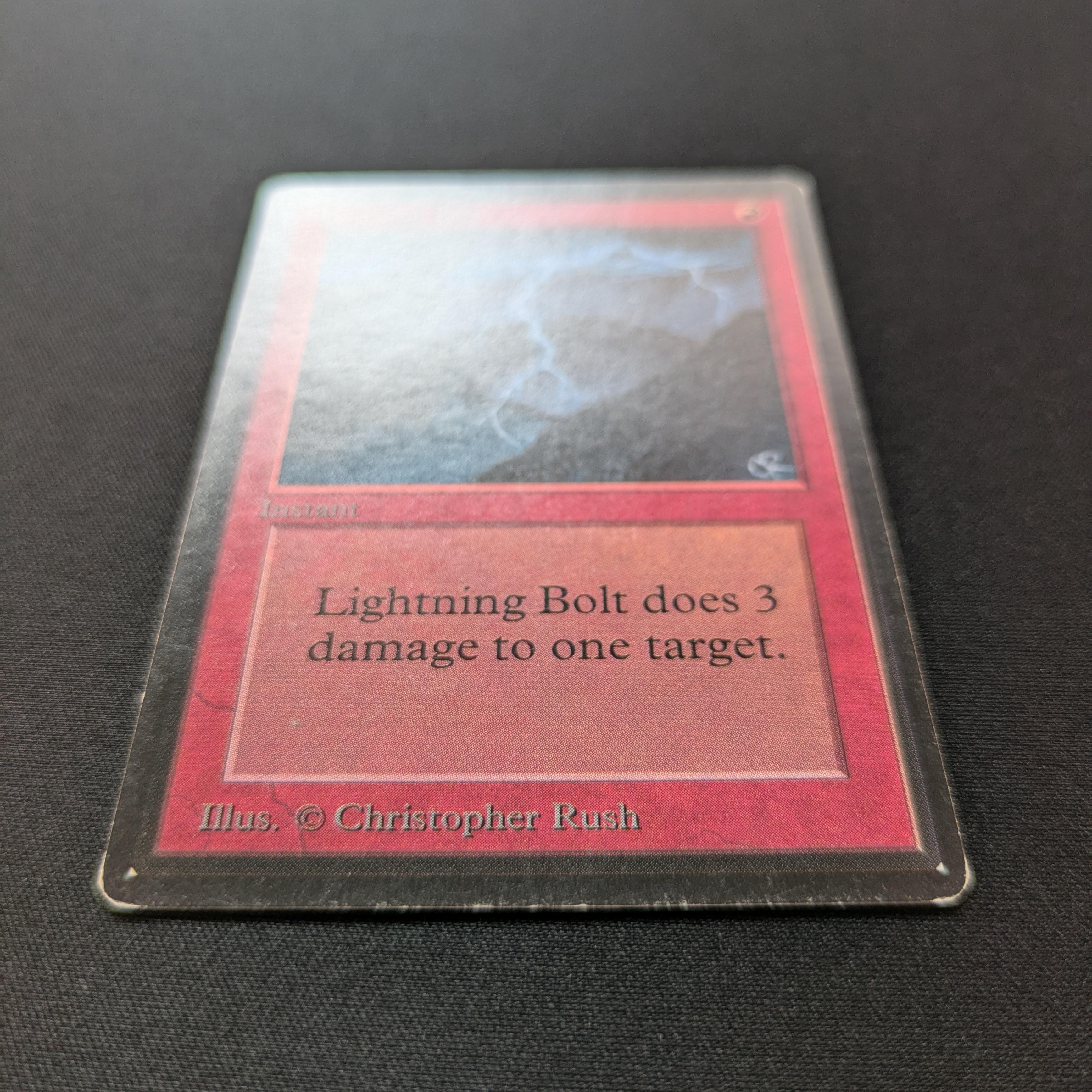 MTG Singles - Lightning Bolt - Beta - 