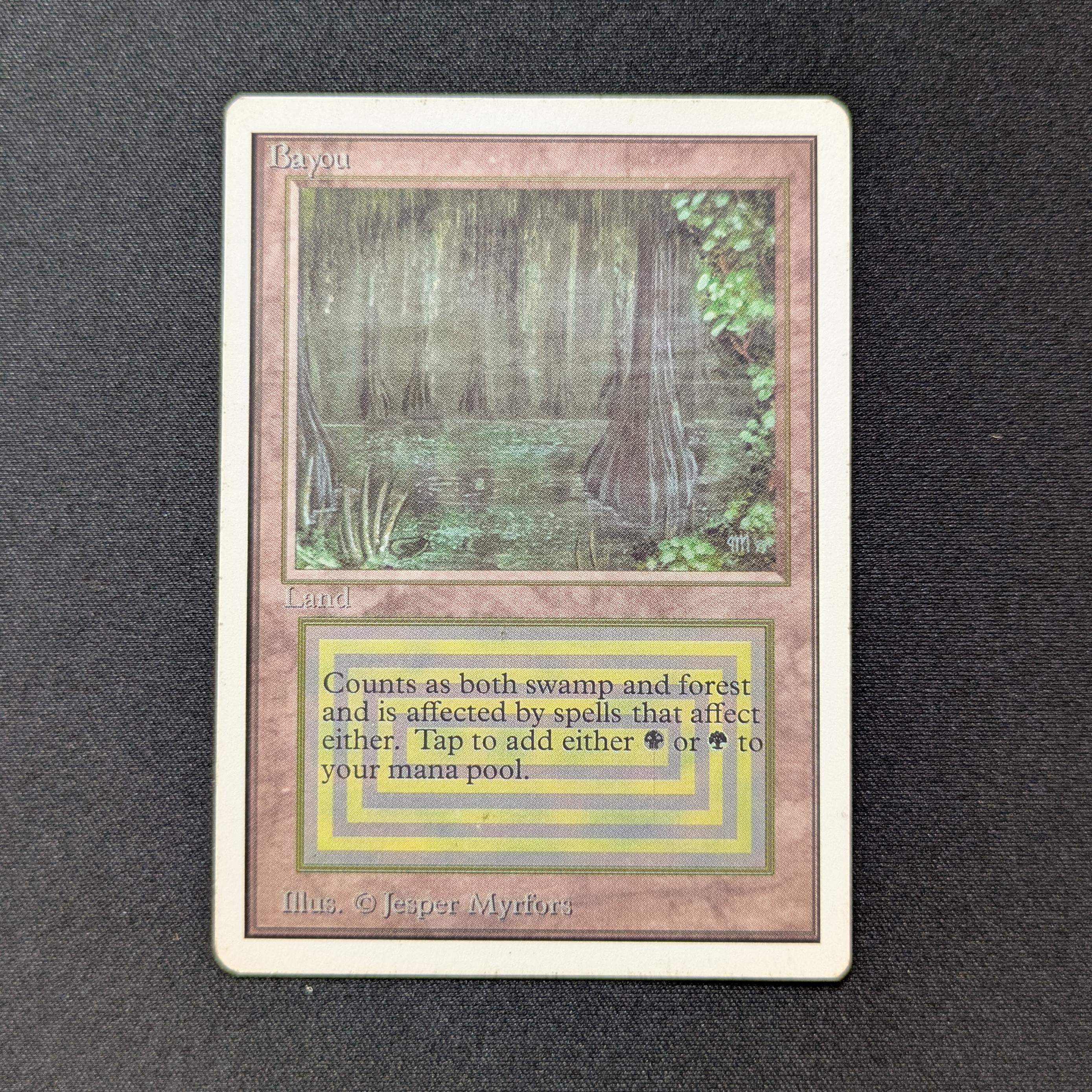 MTG Singles - Bayou - Unlimited - LP - 28711