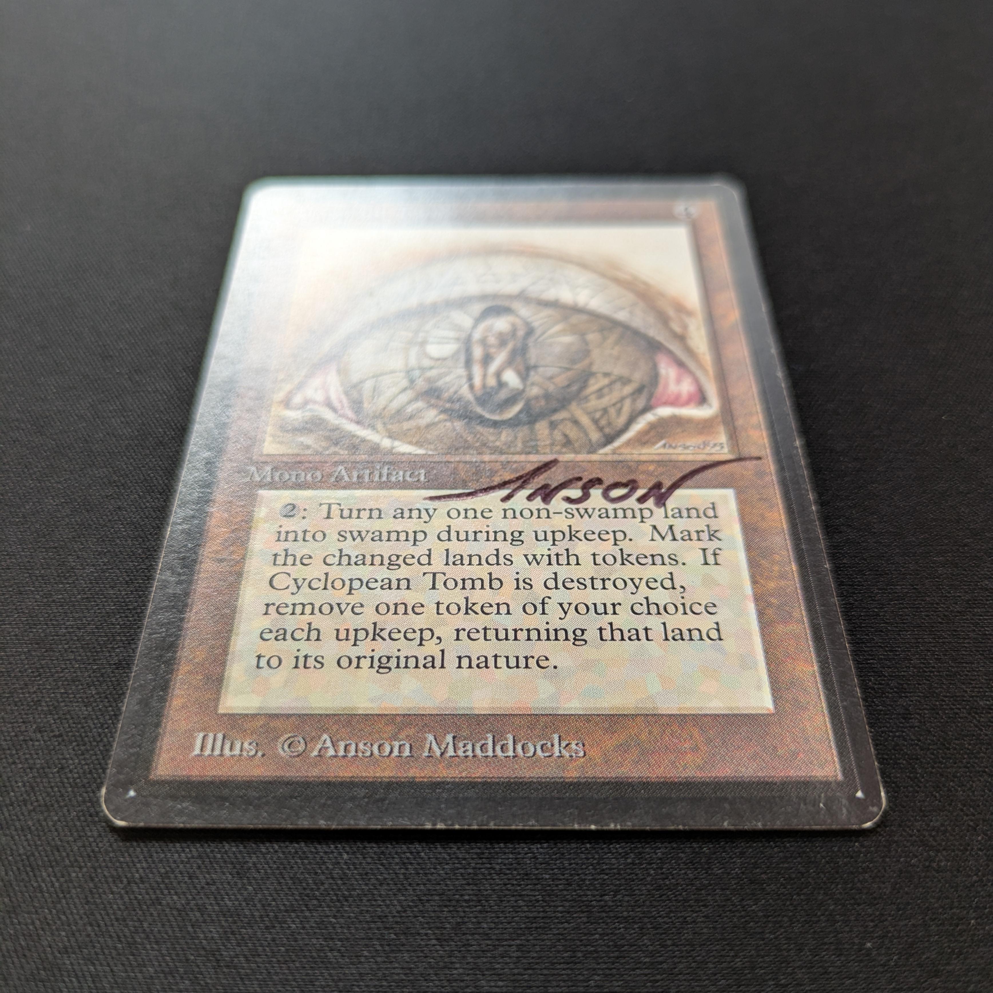 MTG Singles - Cyclopean Tomb - Beta - 