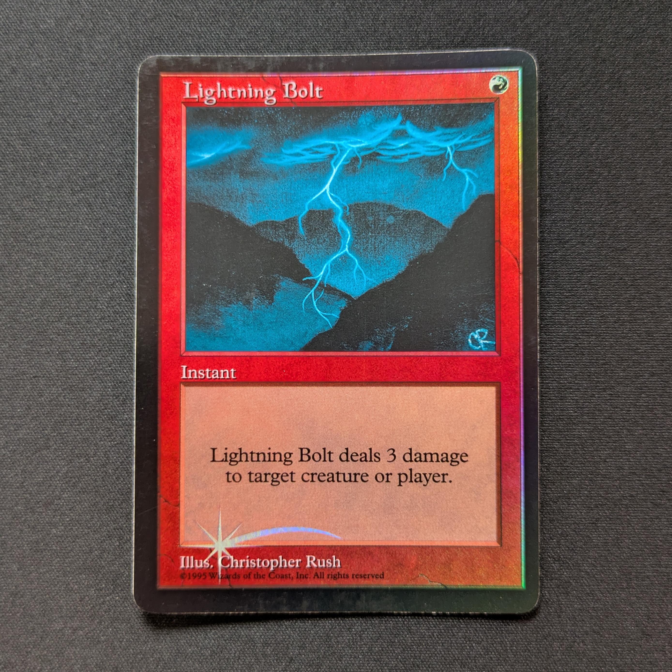 MTG Singles - [FOIL] Lightning Bolt - Judge Rewards Promos - GD - 