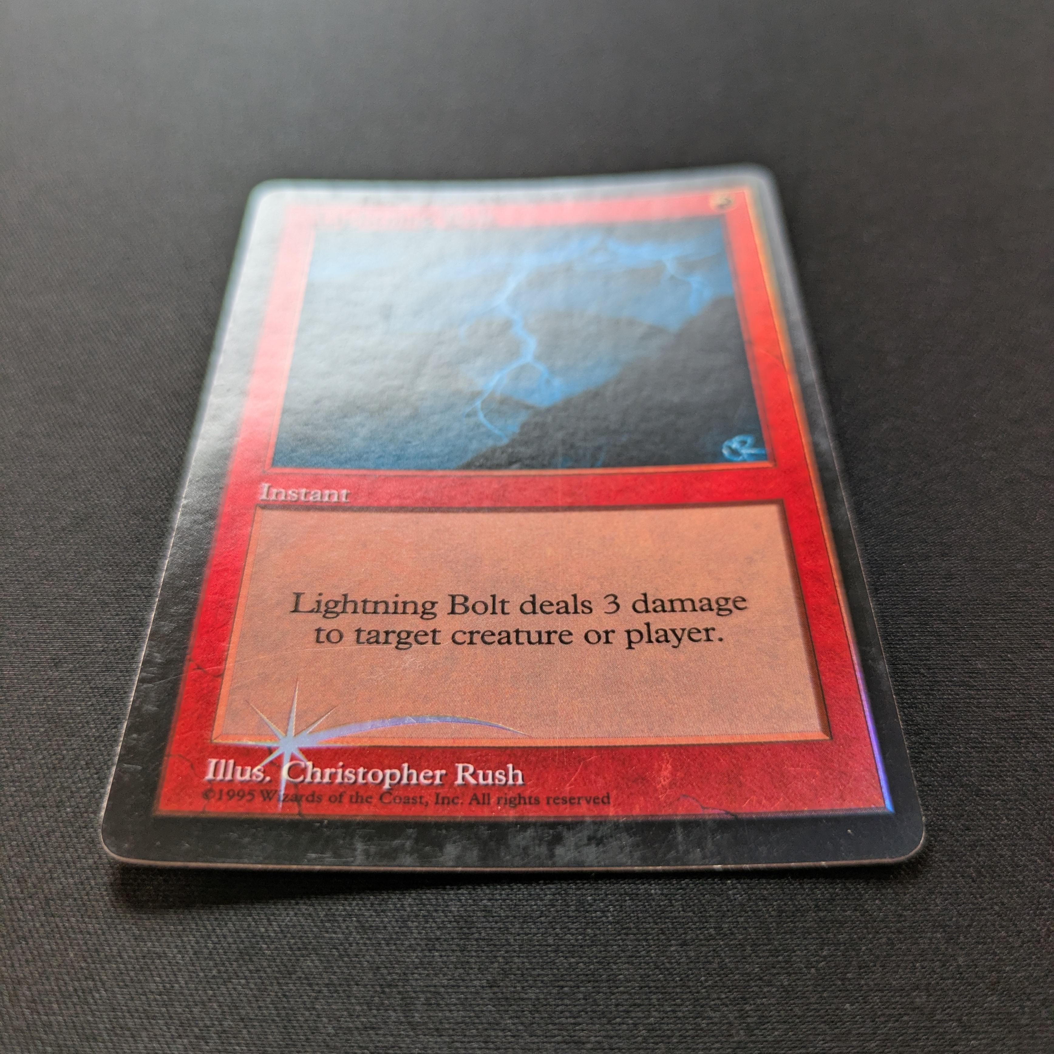 MTG Singles - [FOIL] Lightning Bolt - Judge Rewards Promos - GD - 