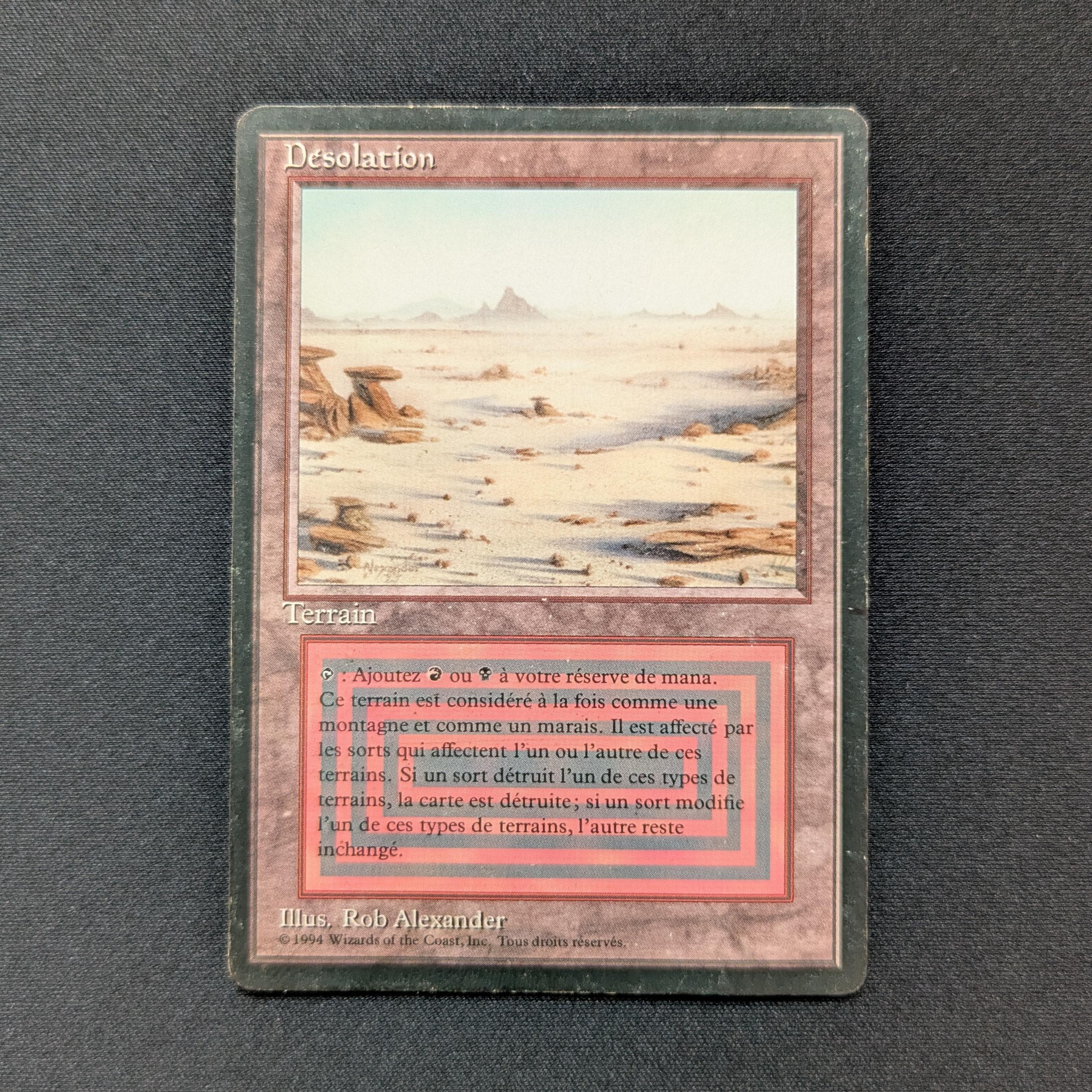 MTG Singles - Badlands - Foreign Black Bordered - 