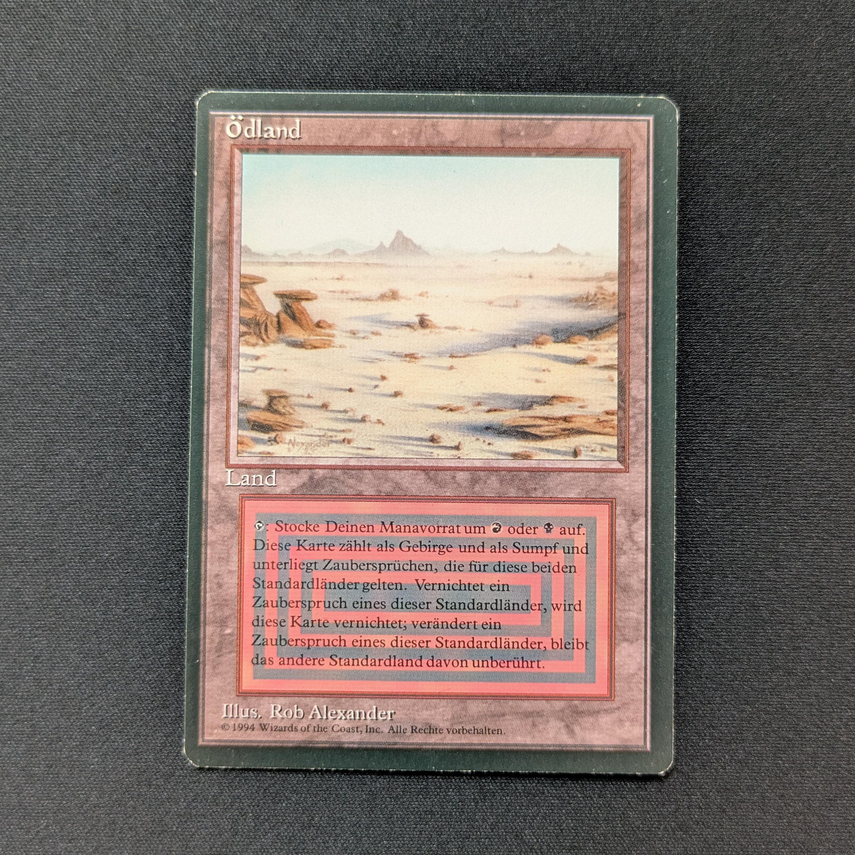 MTG Singles - Badlands - Foreign Black Bordered - German - EX - 28737
