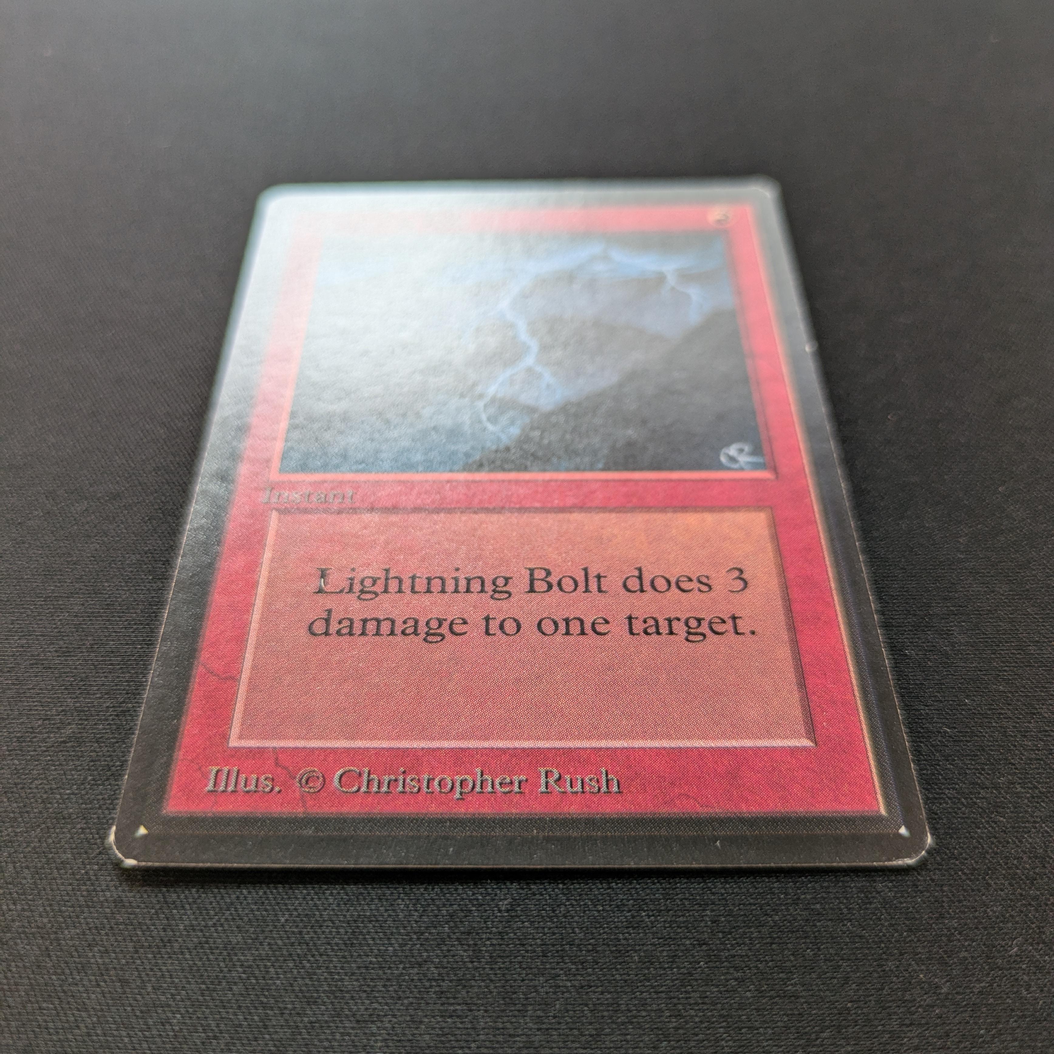 MTG Singles - Lightning Bolt - Beta - 