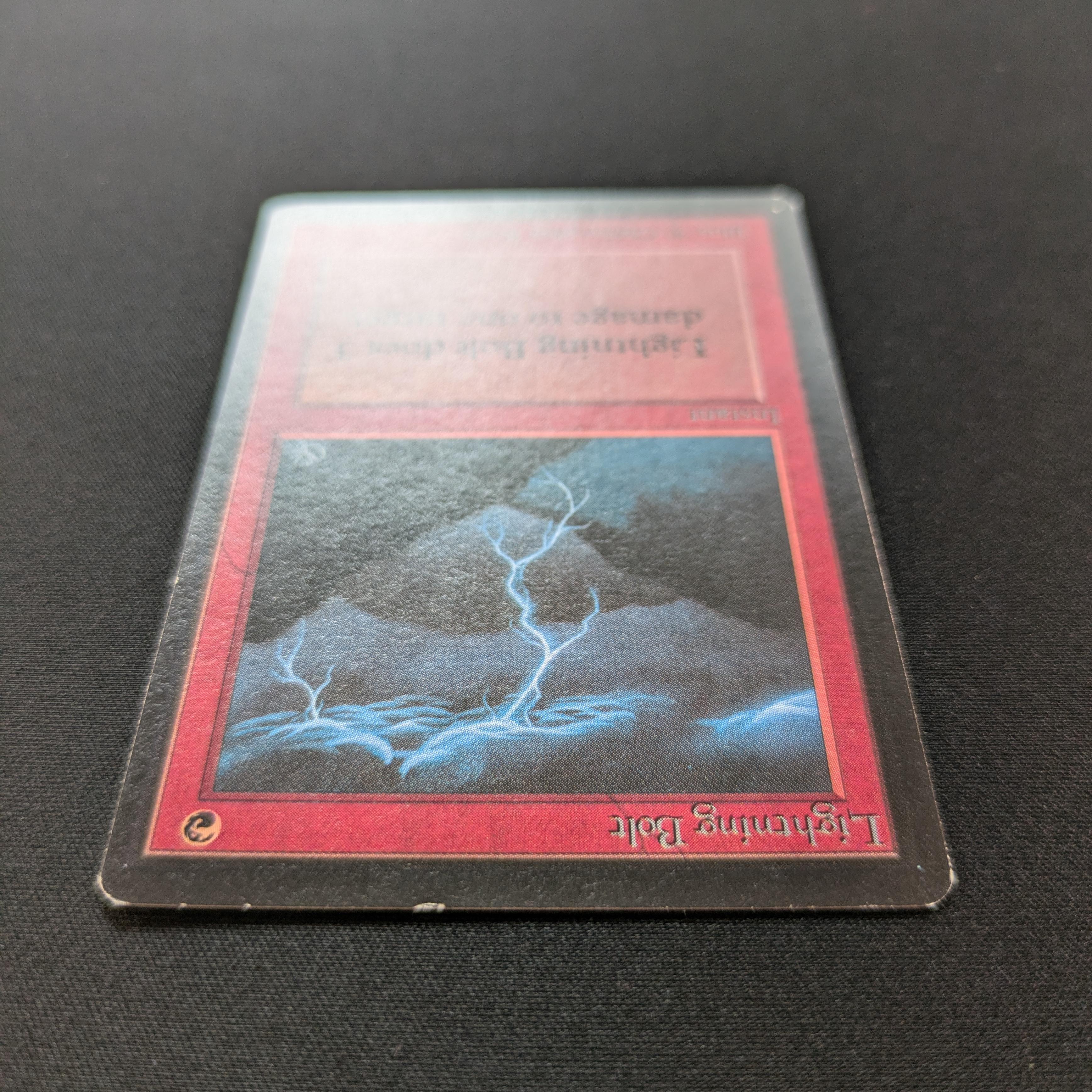 MTG Singles - Lightning Bolt - Beta - 