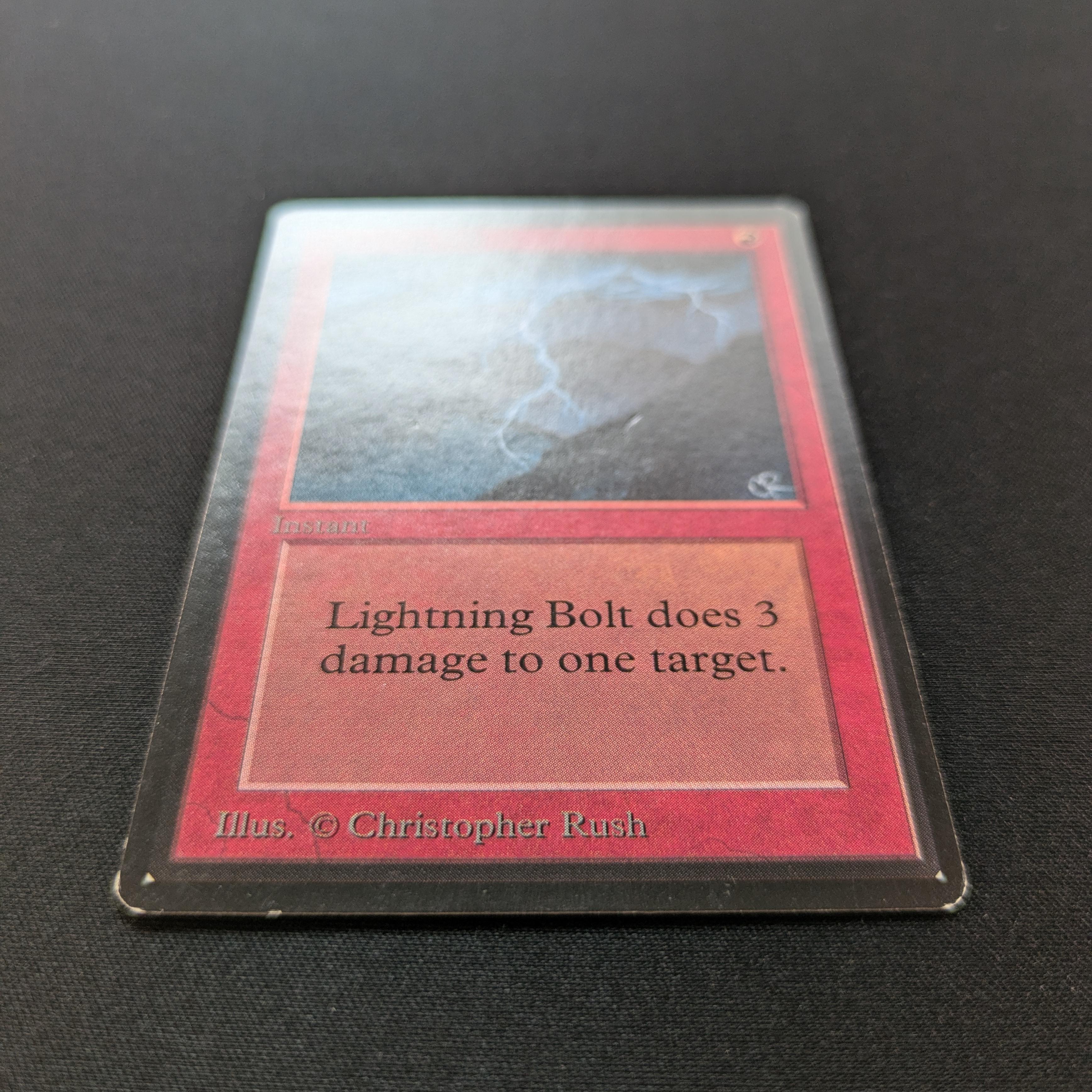 MTG Singles - Lightning Bolt - Beta - 