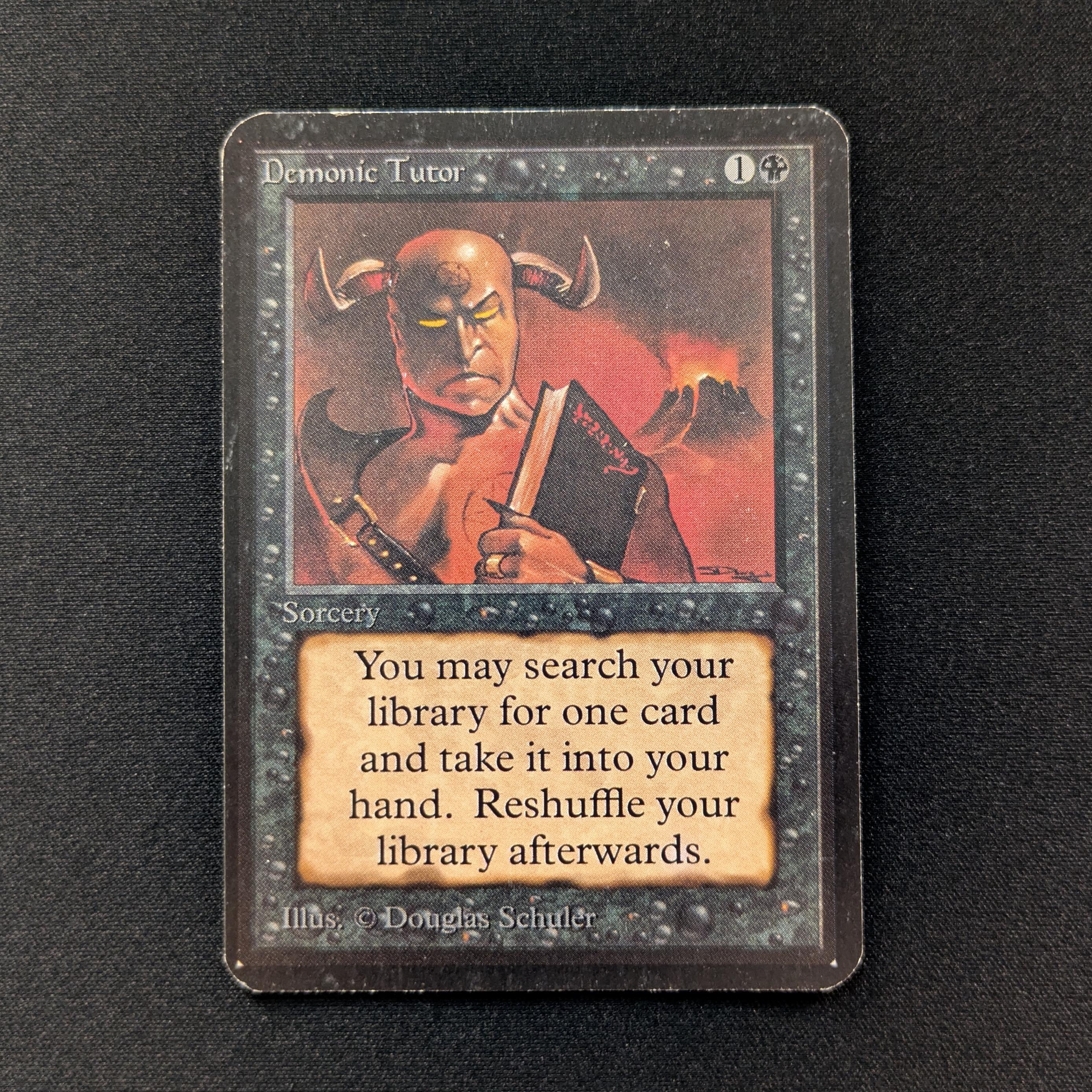 MTG Singles - Demonic Tutor - Alpha - GD - 28760