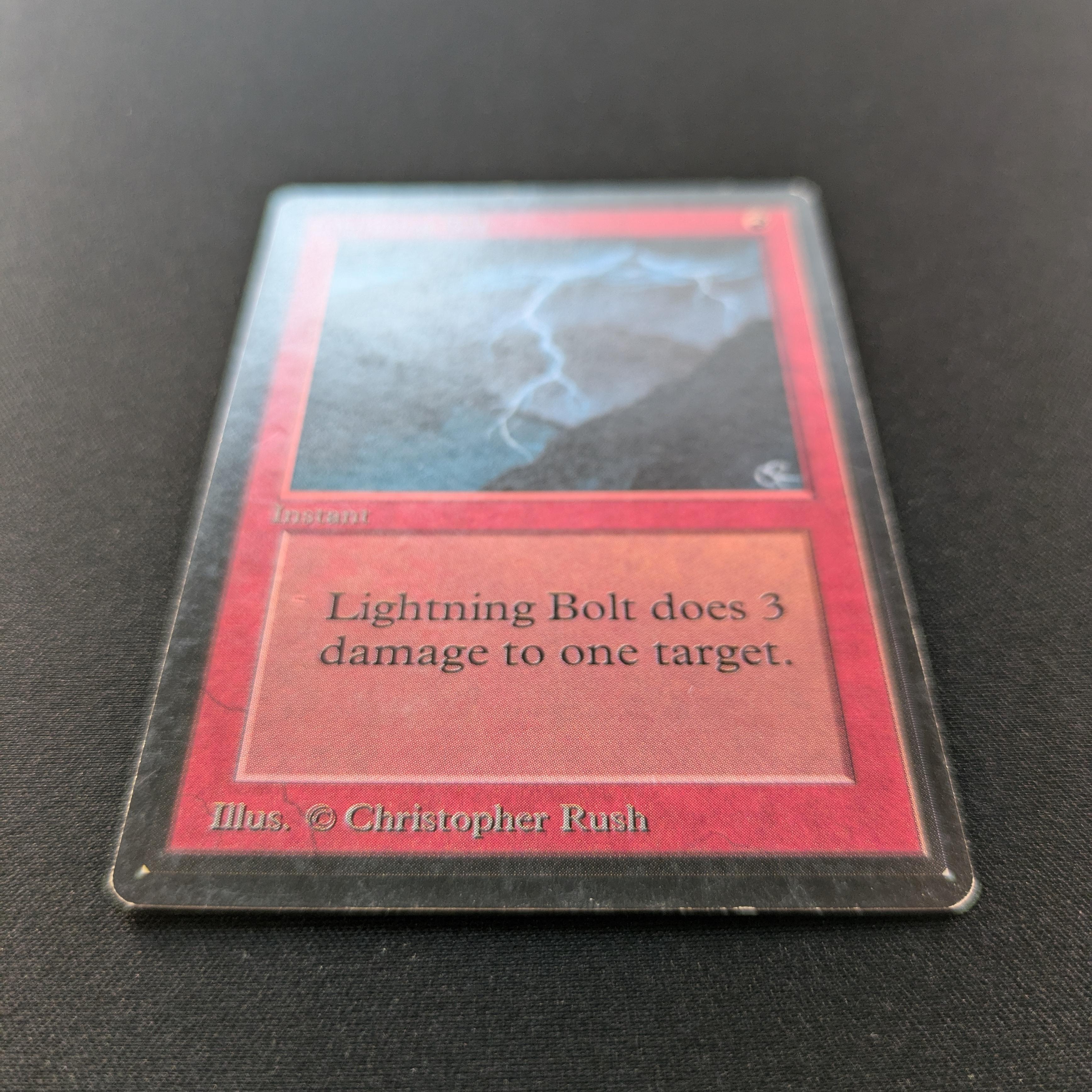MTG Singles - Lightning Bolt - Beta - 