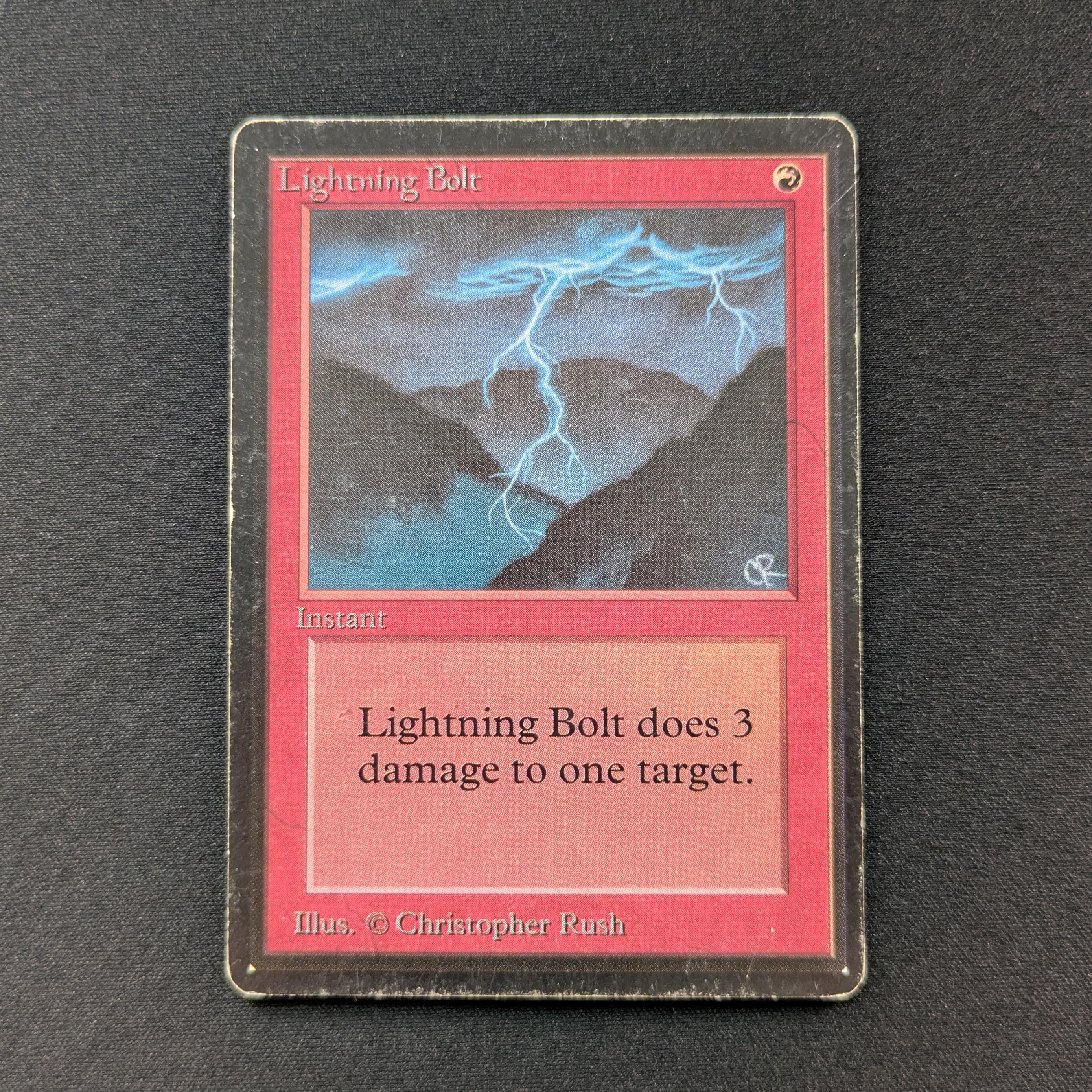 MTG Singles - Lightning Bolt - Beta - PL - 28770