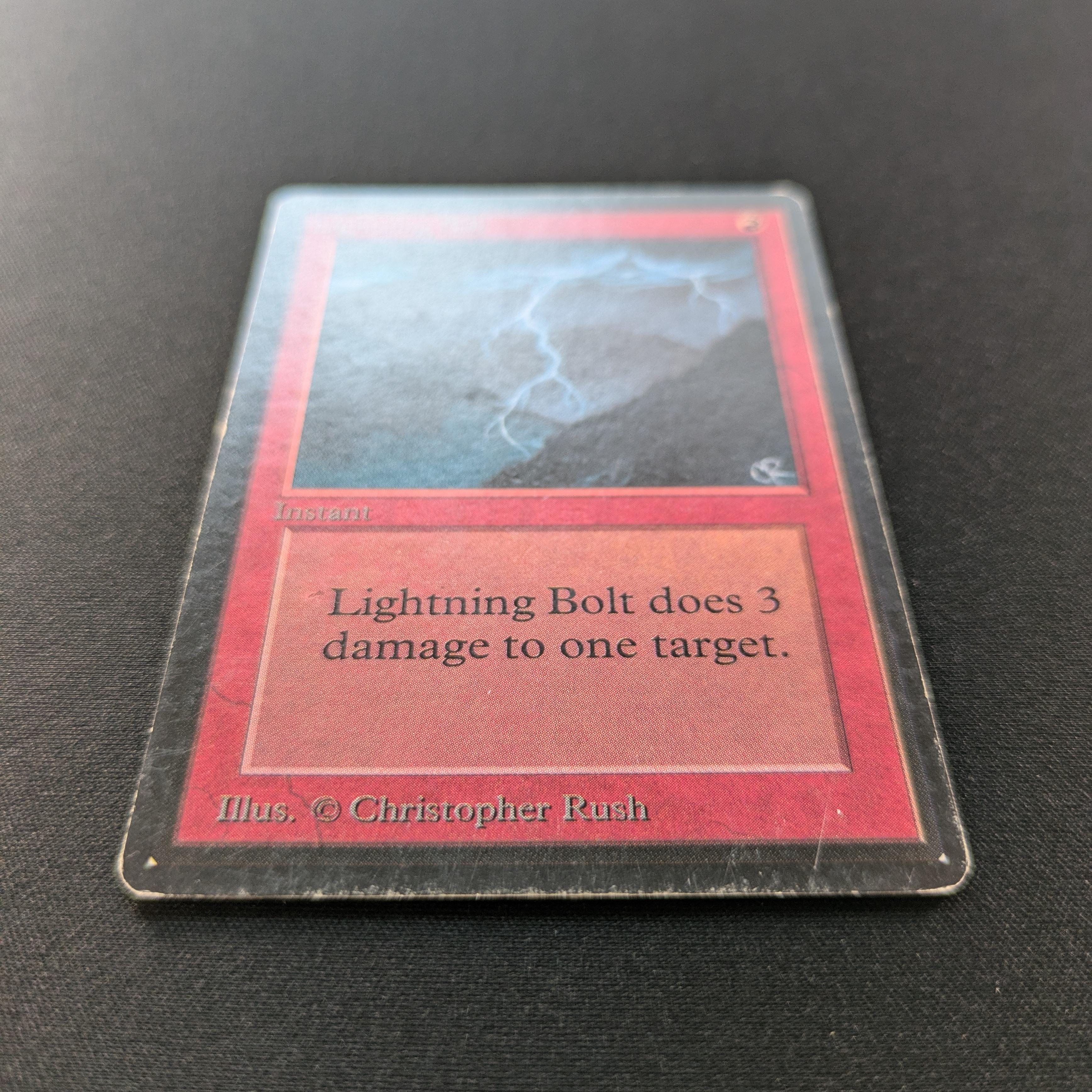 MTG Singles - Lightning Bolt - Beta - 