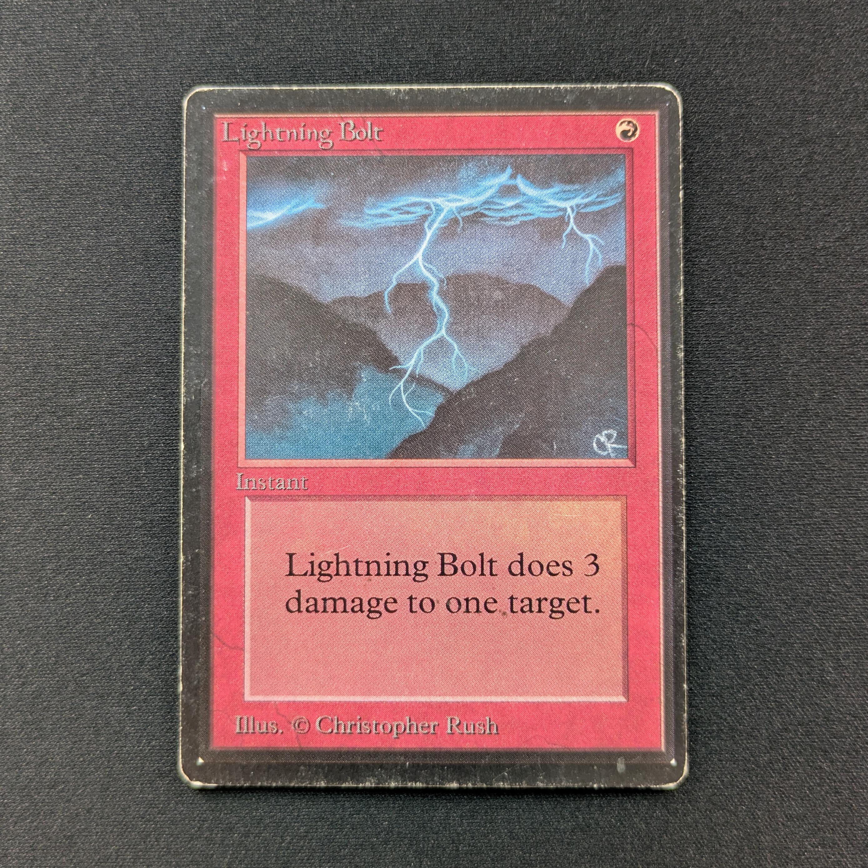 MTG Singles - Lightning Bolt - Beta - PL - 28771